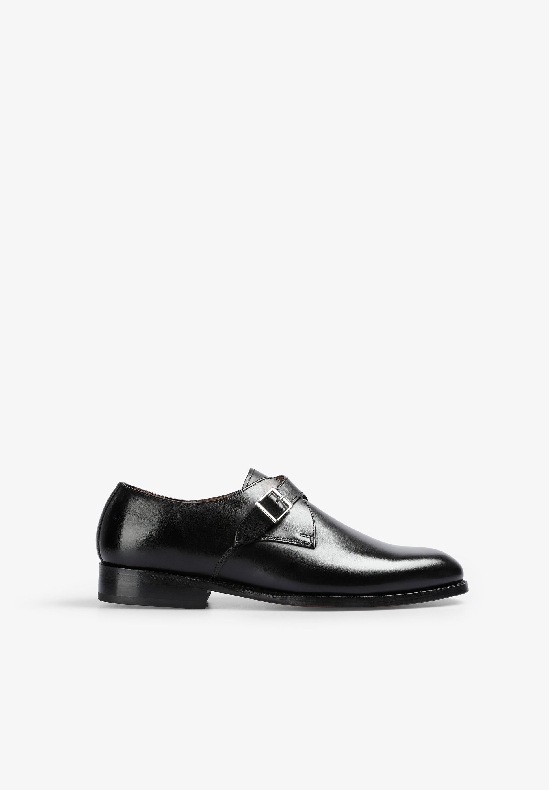 SAPATOS MONK EM PELE