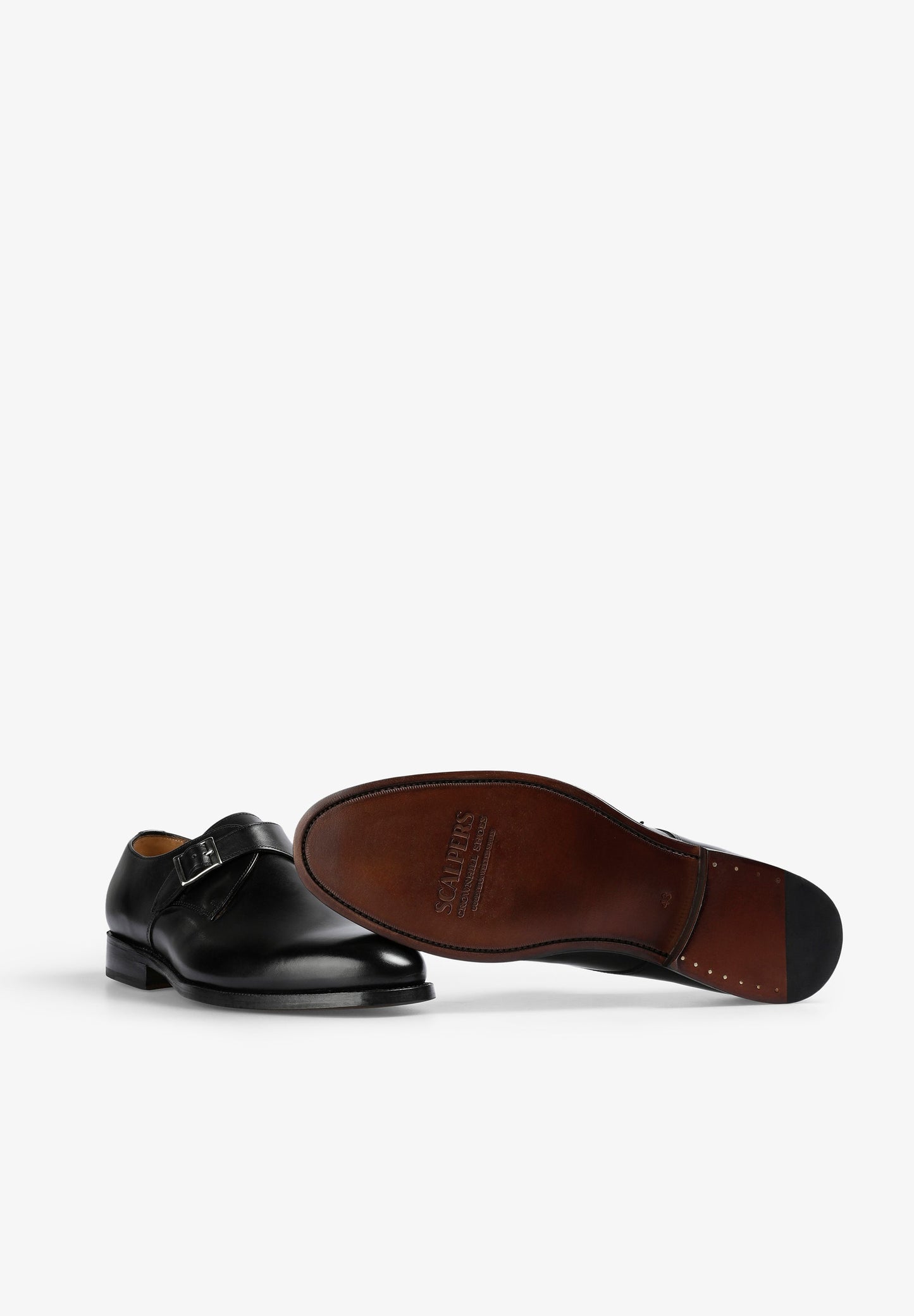 SAPATOS MONK EM PELE