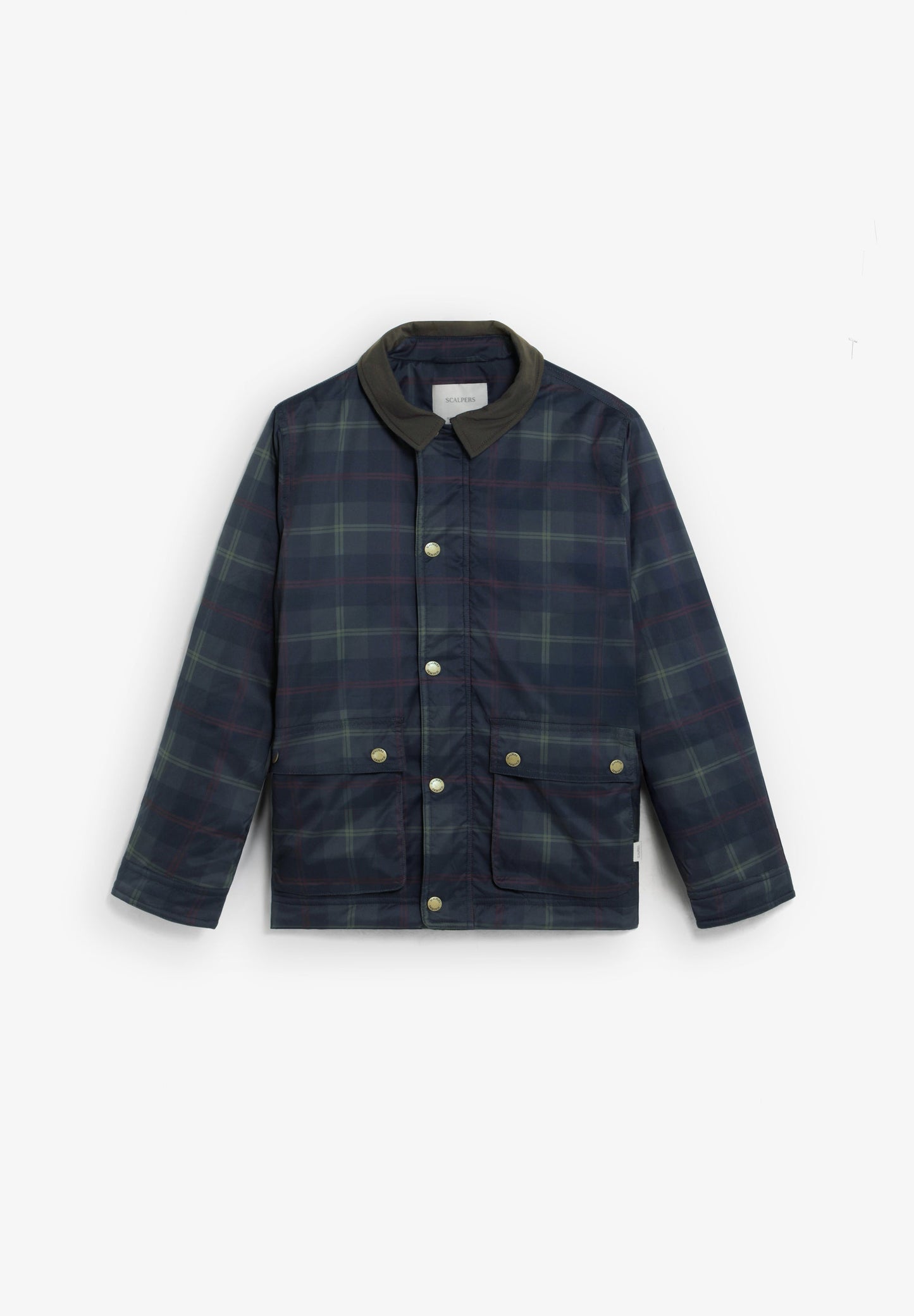 CARDIGAN ENCERADO XADREZ