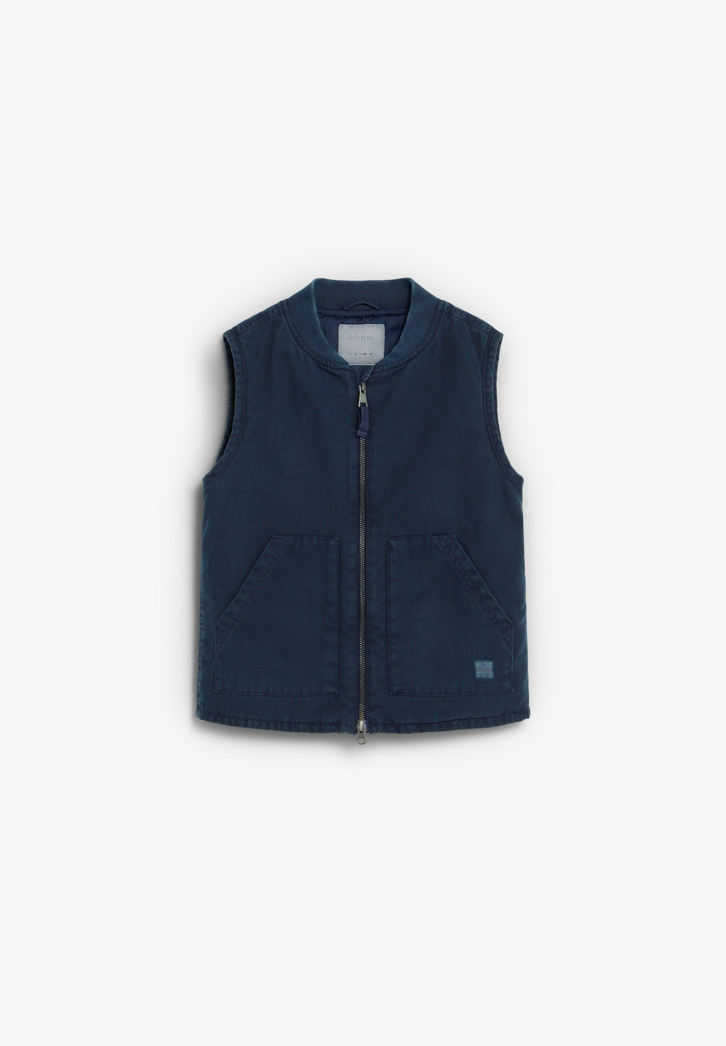 COLETE DENIM COM FECHO DE CORRER