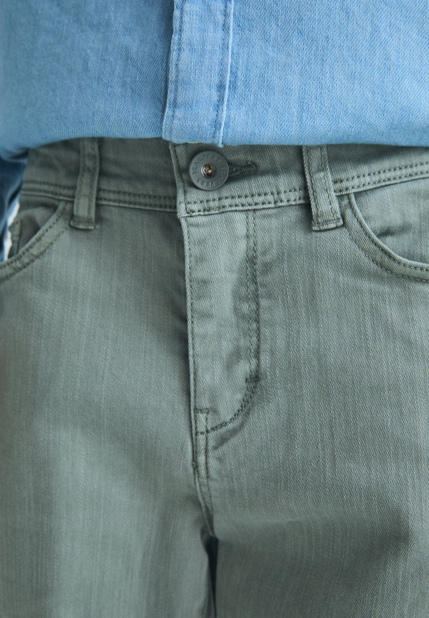 CALÇAS SLIM FIT FIVE POCKETS