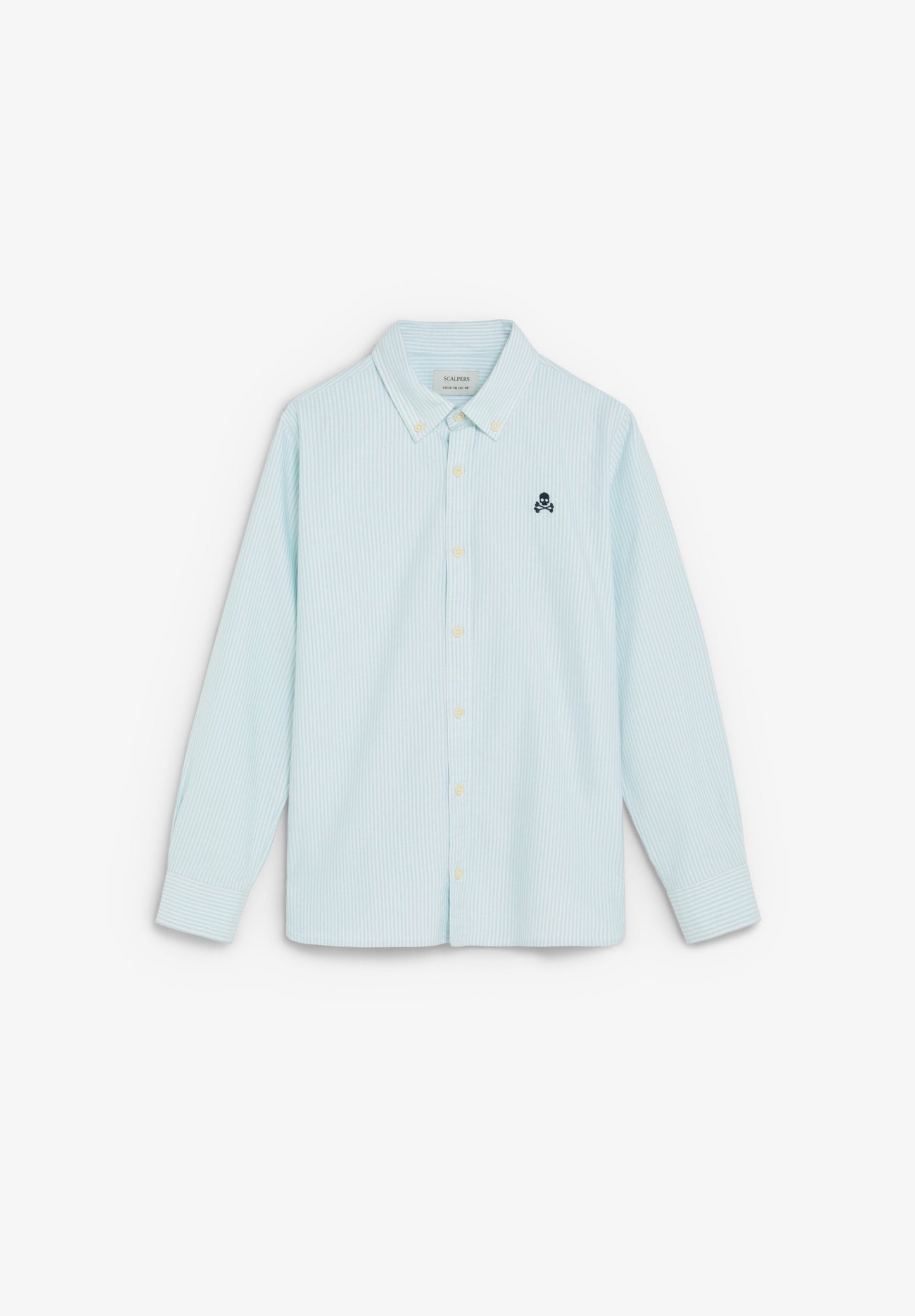 CAMISA OXFORD ÀS RISCAS