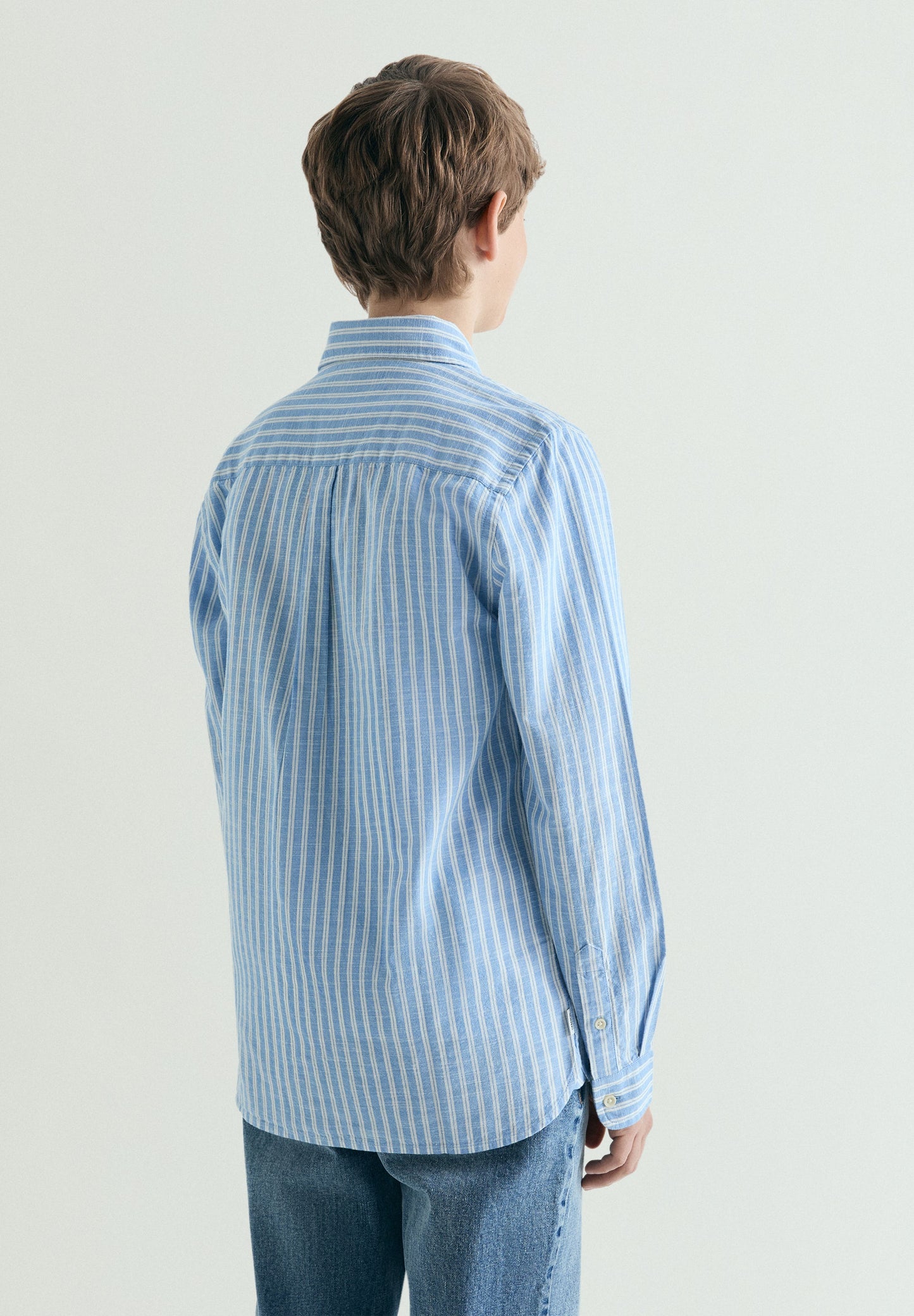 CAMISA ÀS RISCAS REGULAR FIT