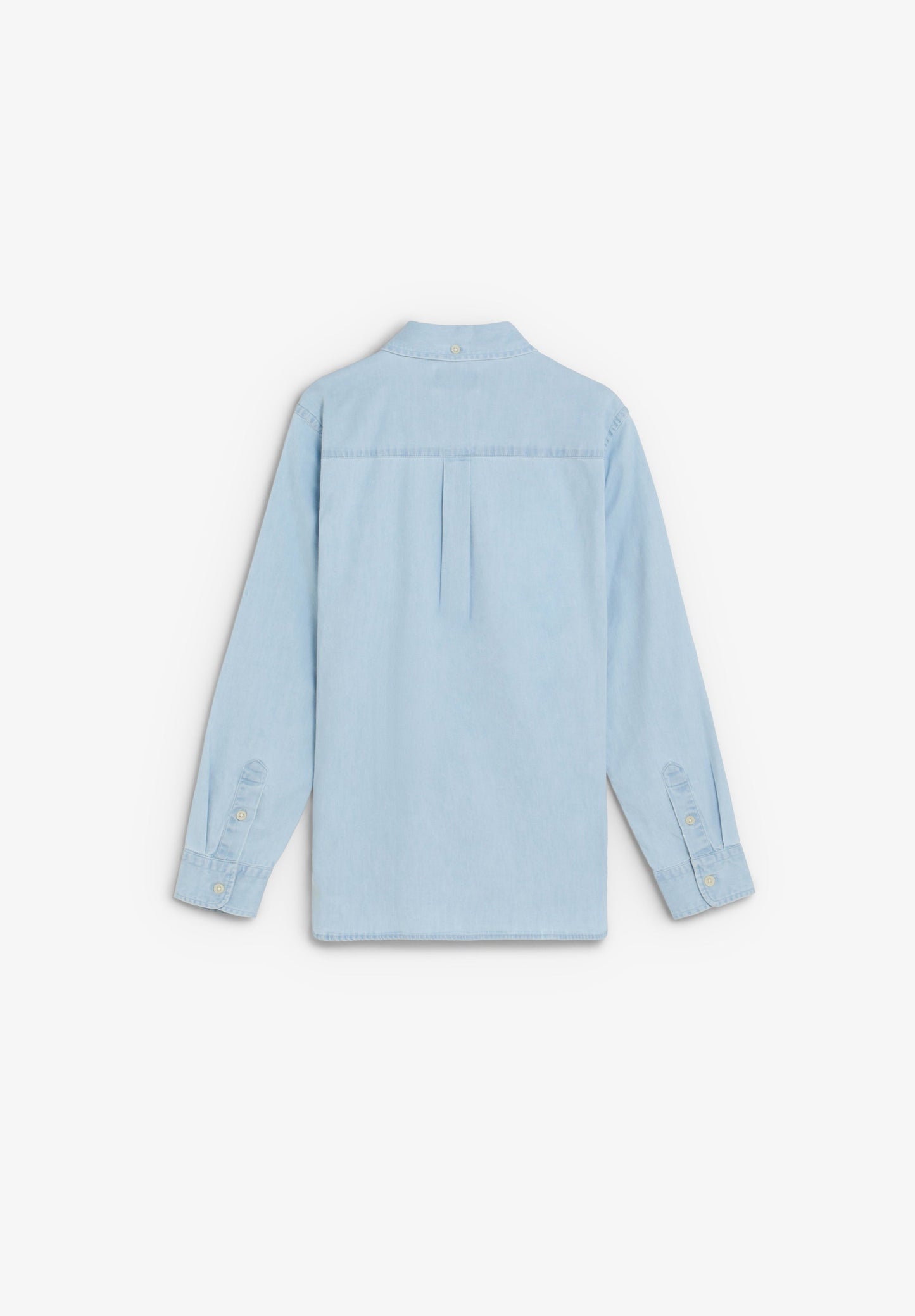 CAMISA DENIM DECOTE COM BOTÕES
