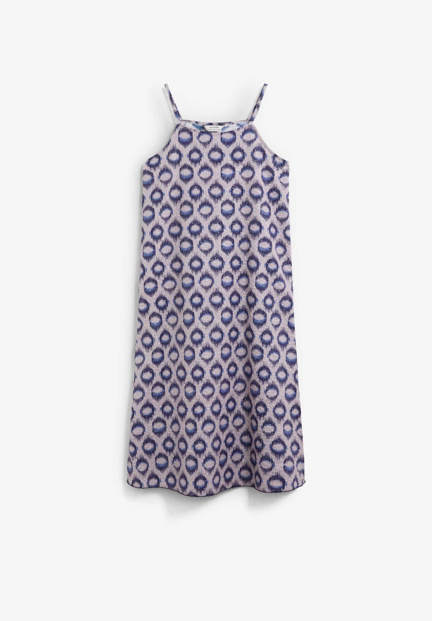 VESTIDO MIDI COM PADRÃO
