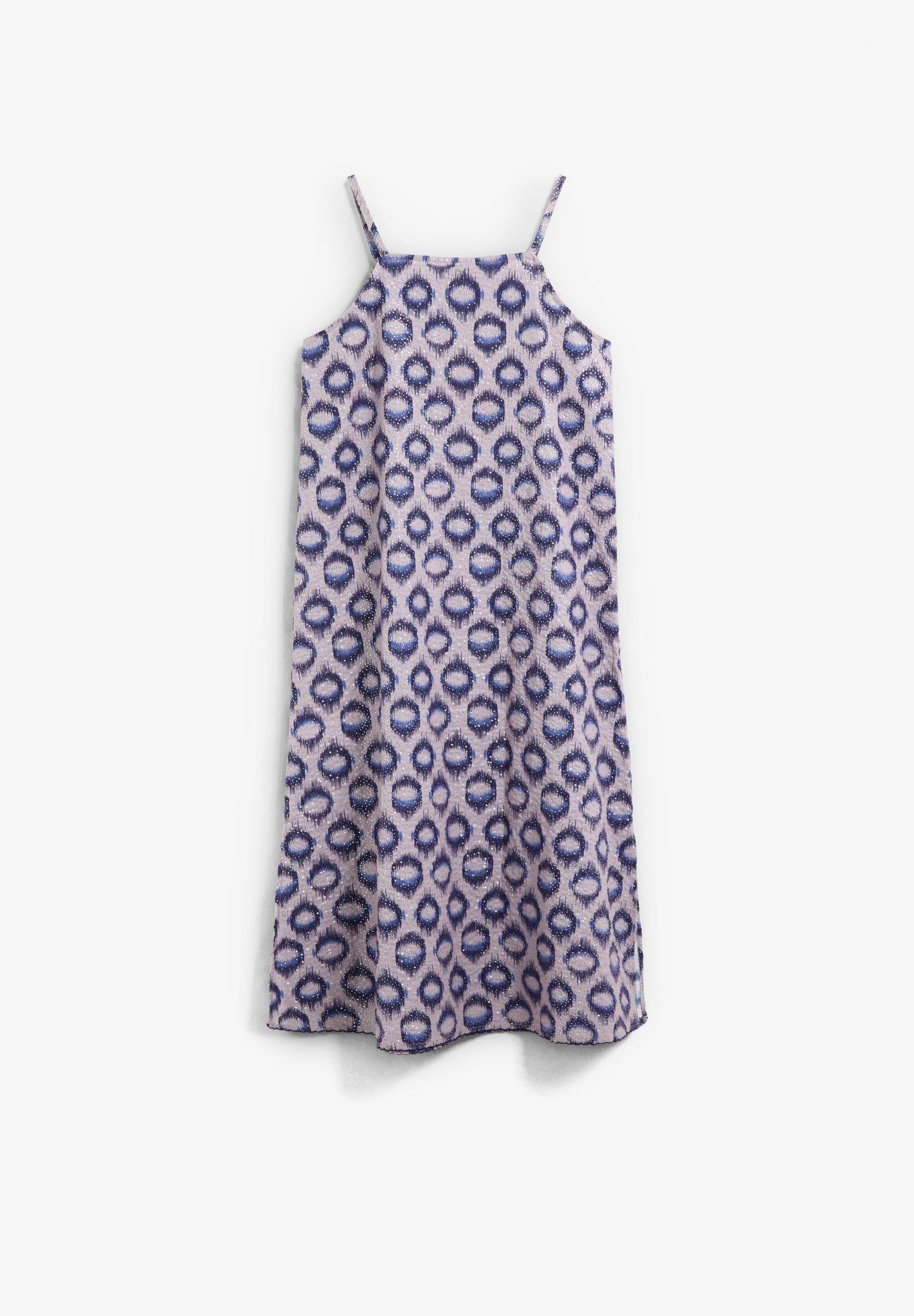 VESTIDO MIDI COM PADRÃO