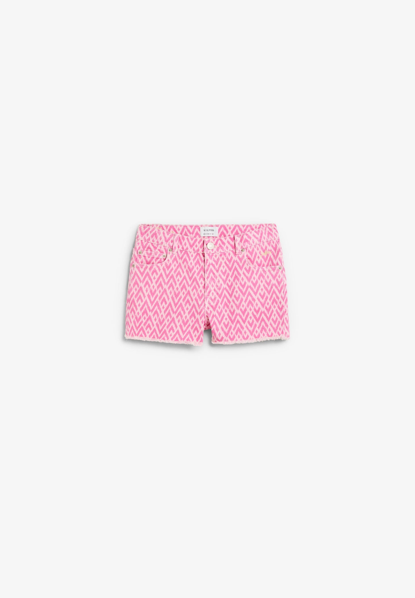 CALÇÕES COM ESTAMPADO IKAT