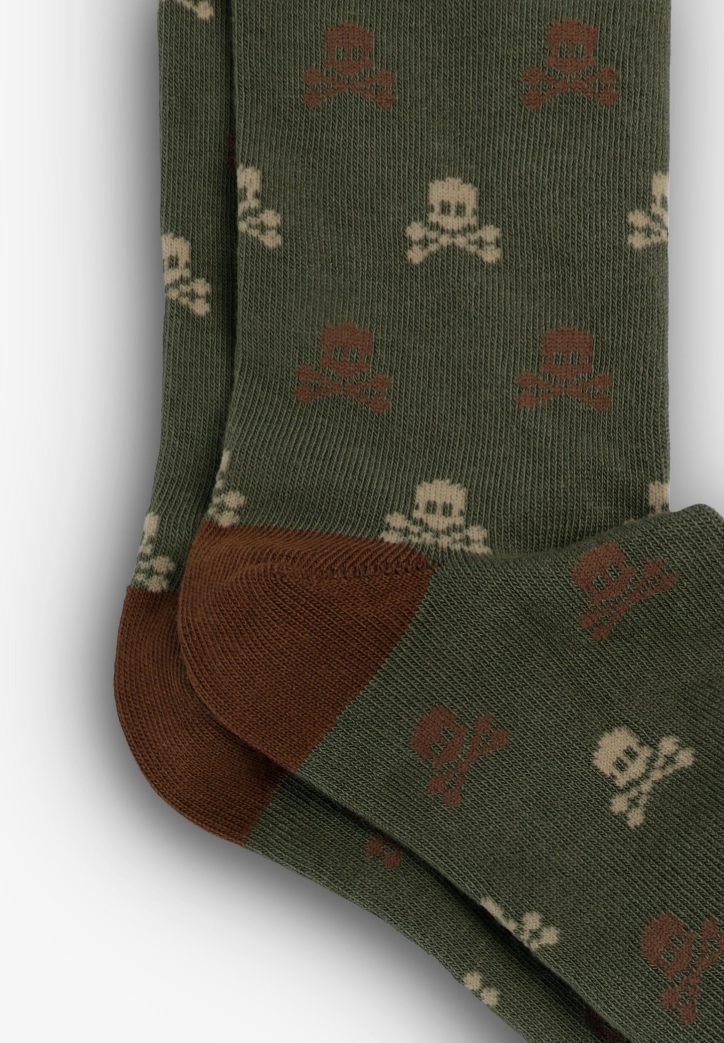MEIAS COM PADRÃO DE SKULLS