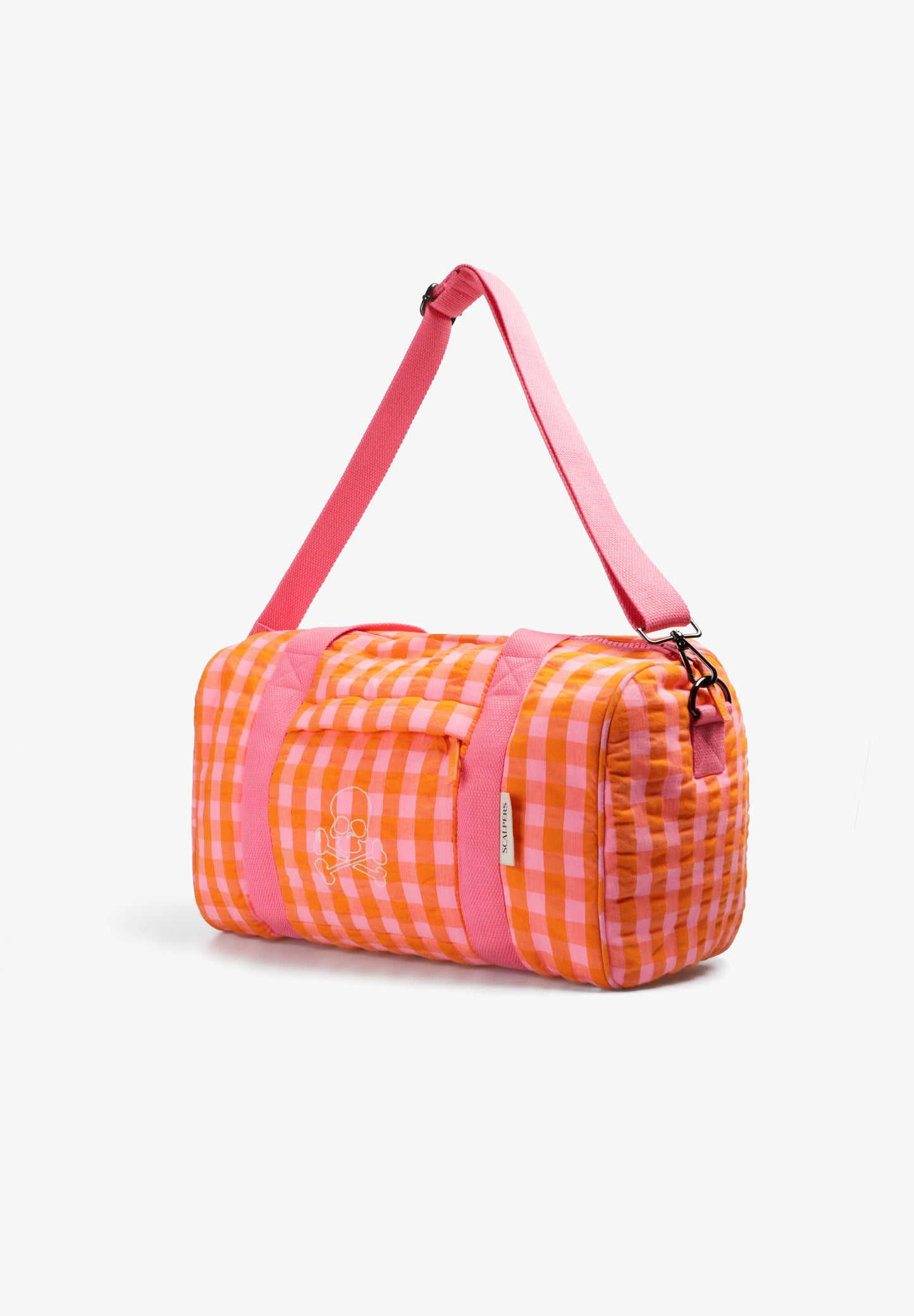 BOLSA TIPO DUFFLE VICHY