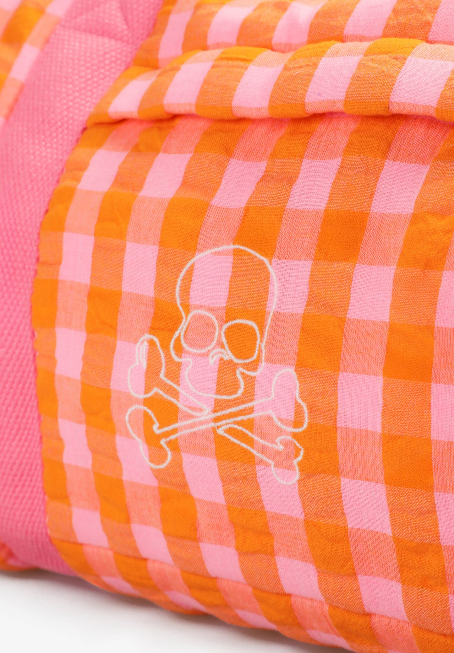 BOLSA TIPO DUFFLE VICHY