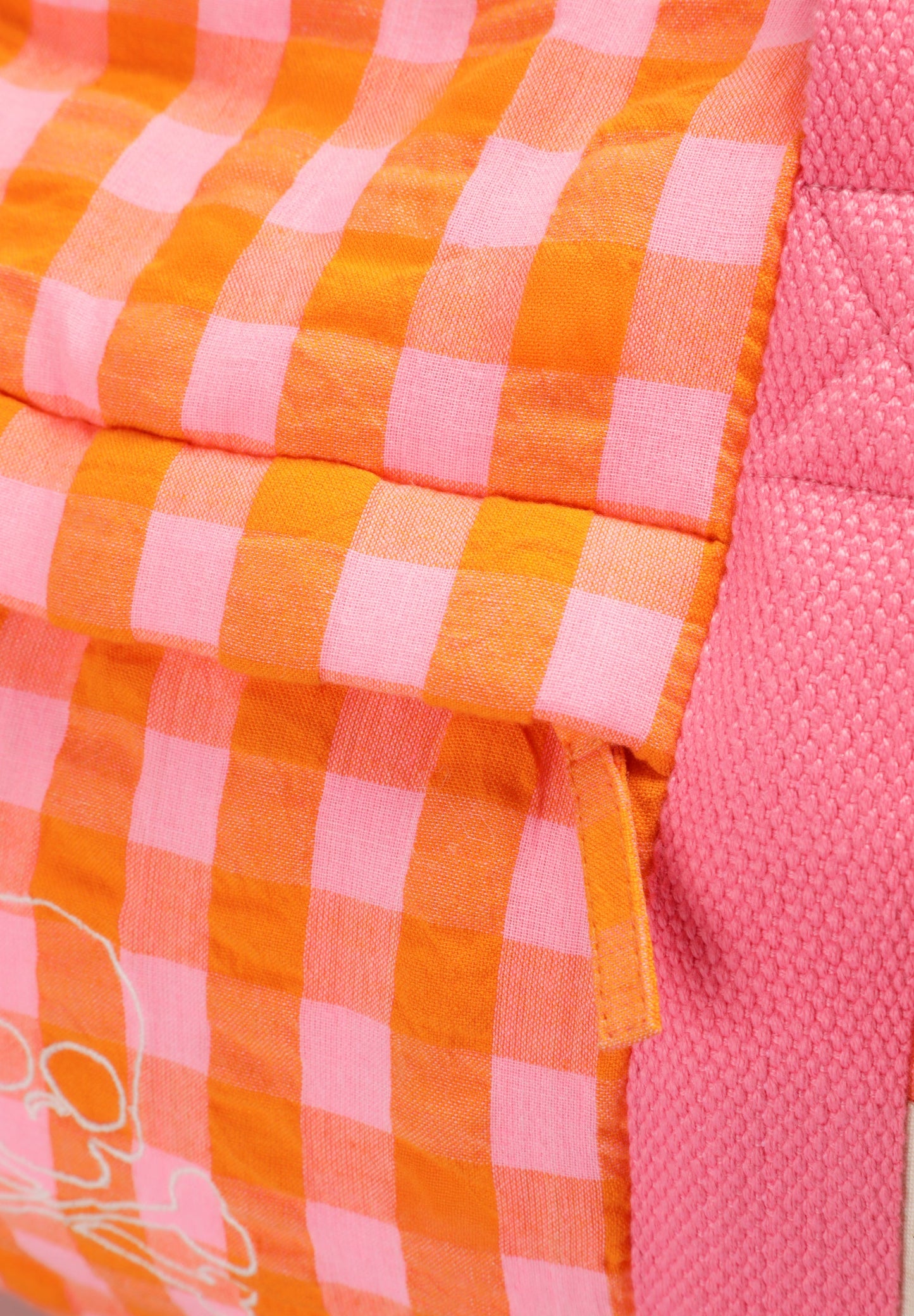 BOLSA TIPO DUFFLE VICHY