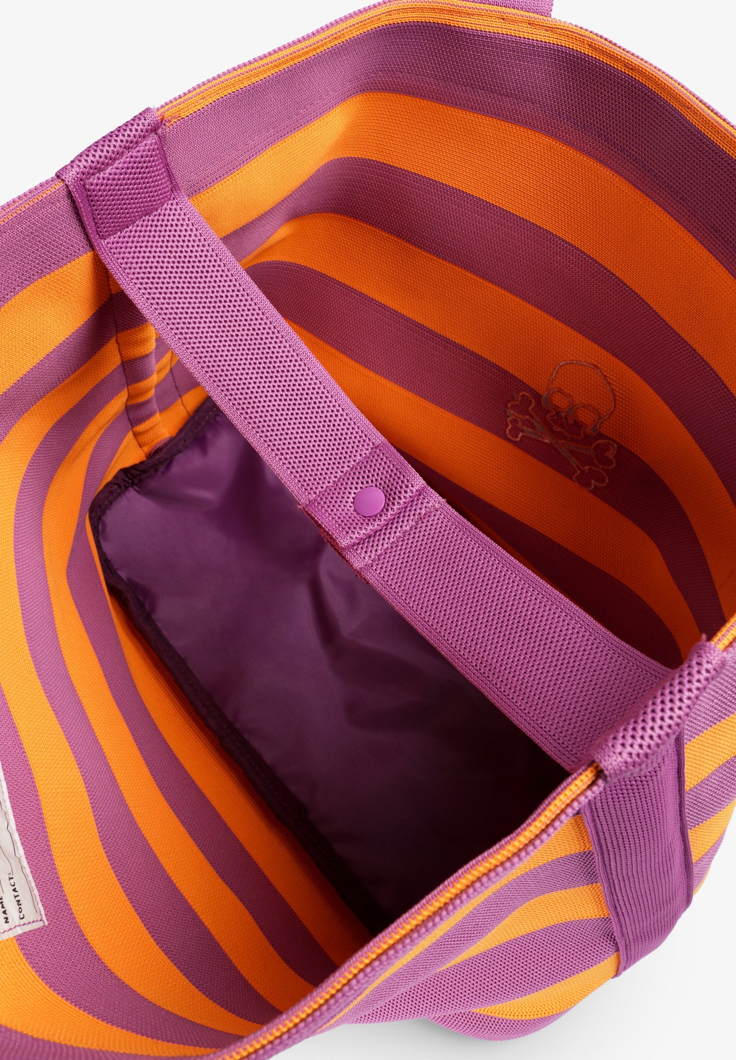 BOLSA ÀS RISCAS DE ALÇA DUPLA