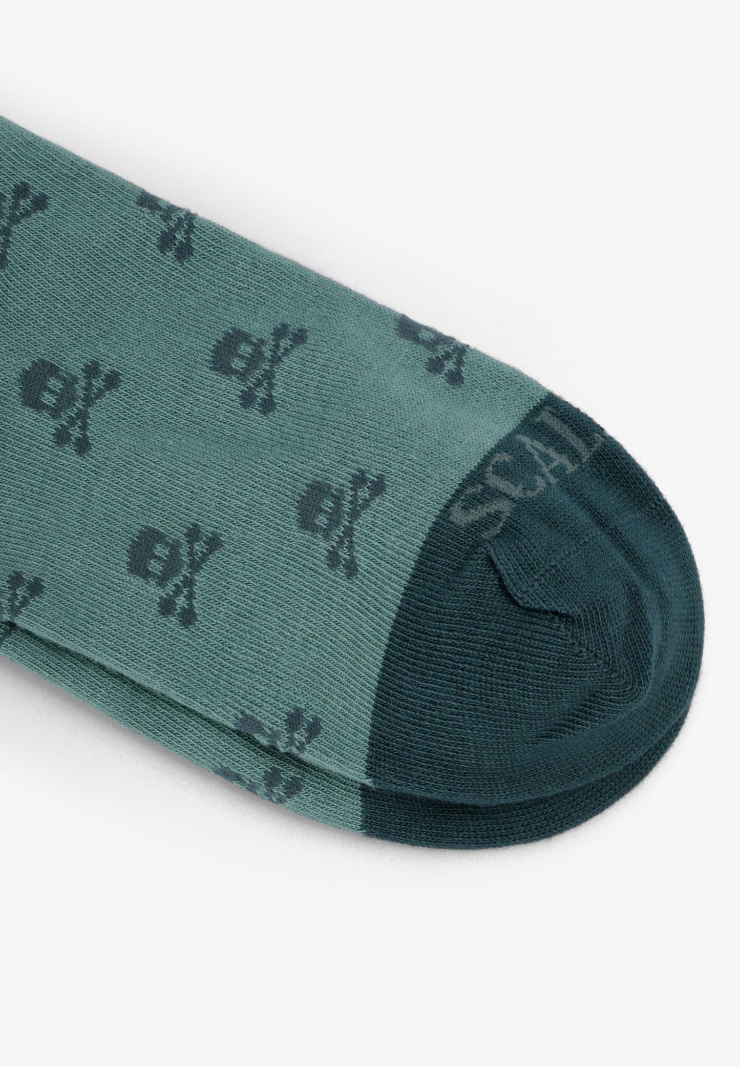 MEIAS PELO TORNOZELO PADRÃO SKULL