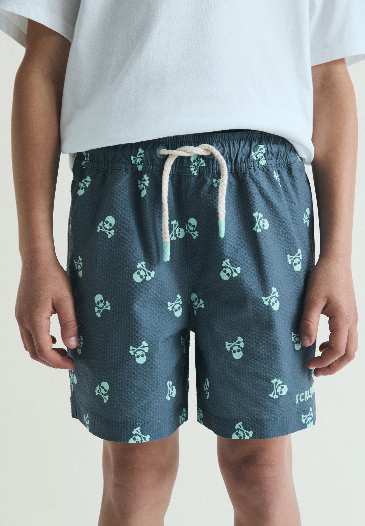 CALÇÕES DE BANHO ESTAMPADO SKULLS