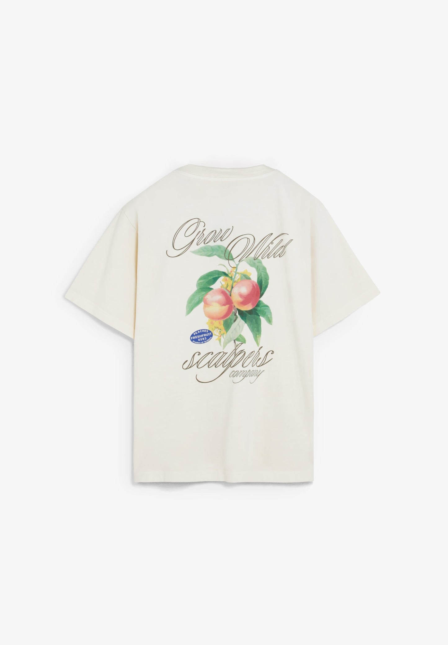 T-SHIRT COM PADRÃO ATRÁS