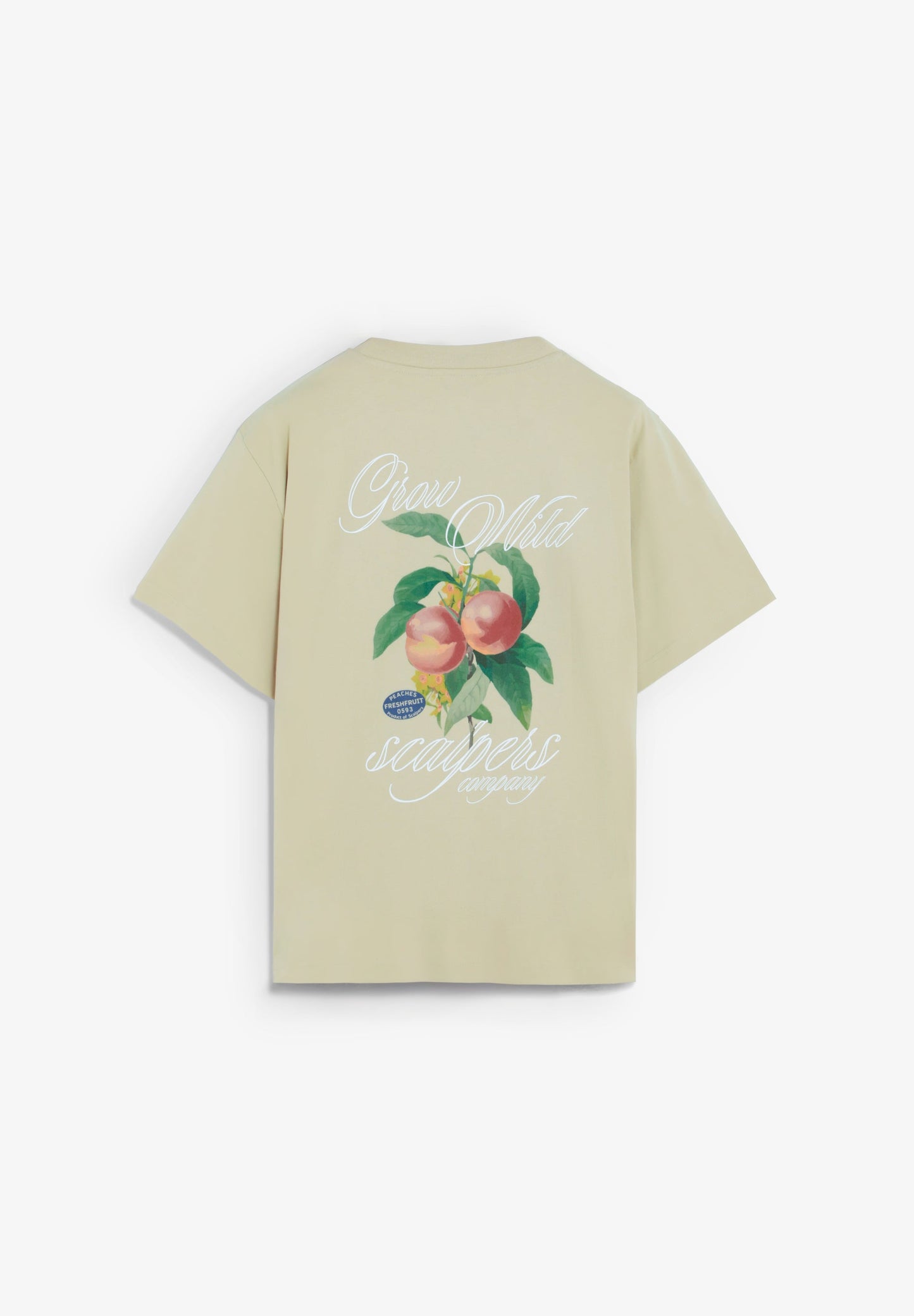 T-SHIRT COM PADRÃO ATRÁS