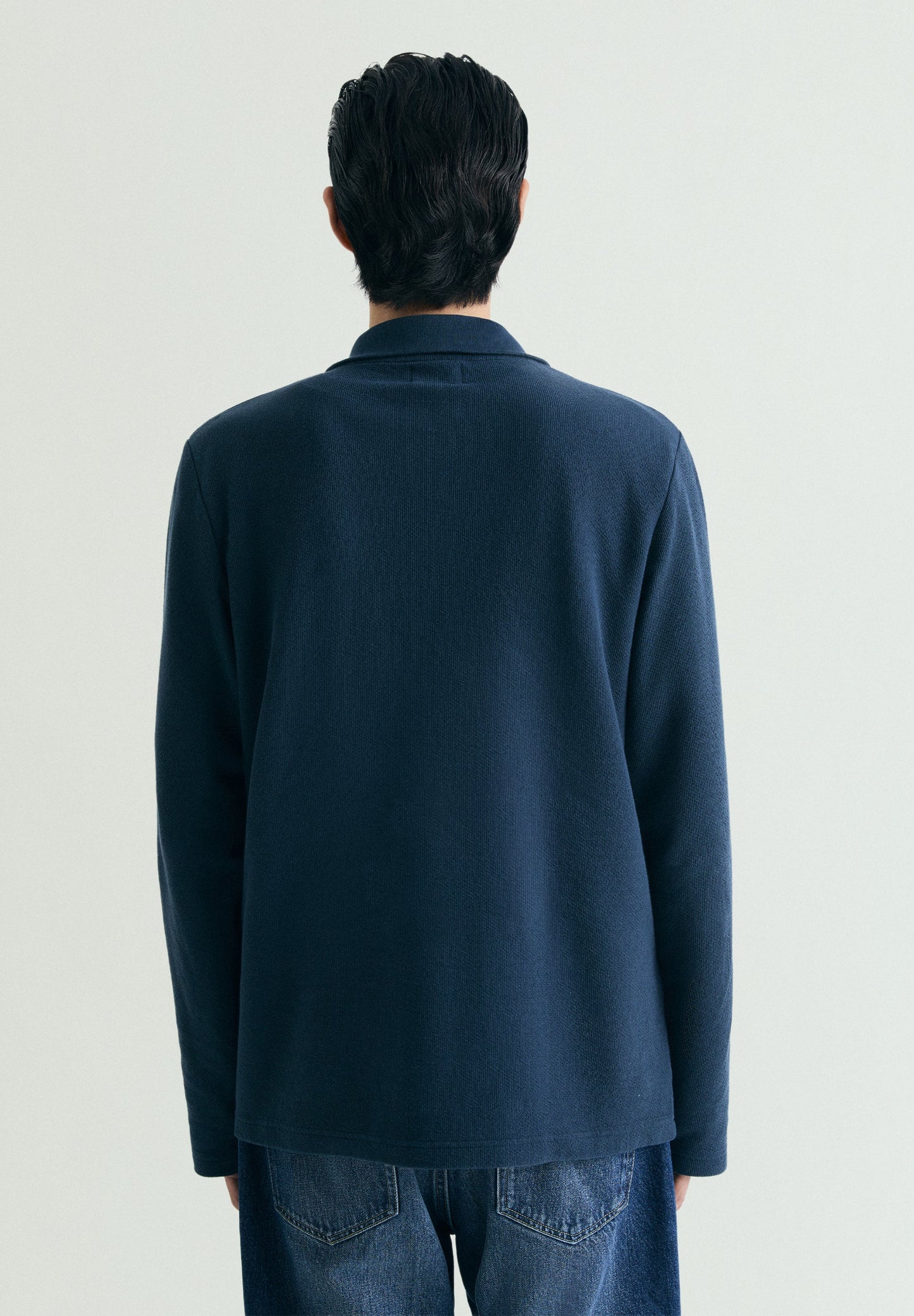 SWEATSHIRT COM MEIO FECHO