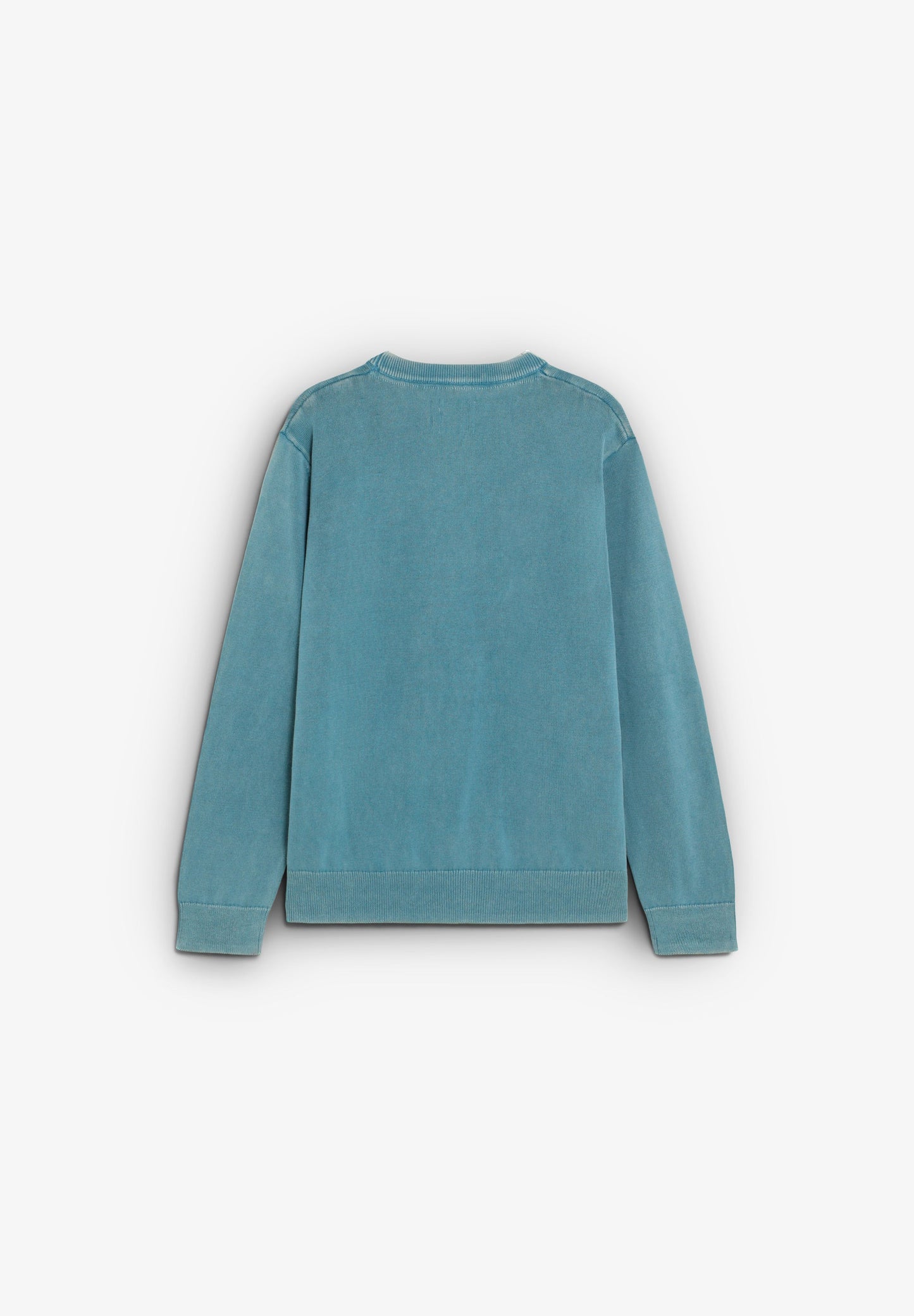 SWEATER DE ALGODÃO COM DECOTE REDONDO