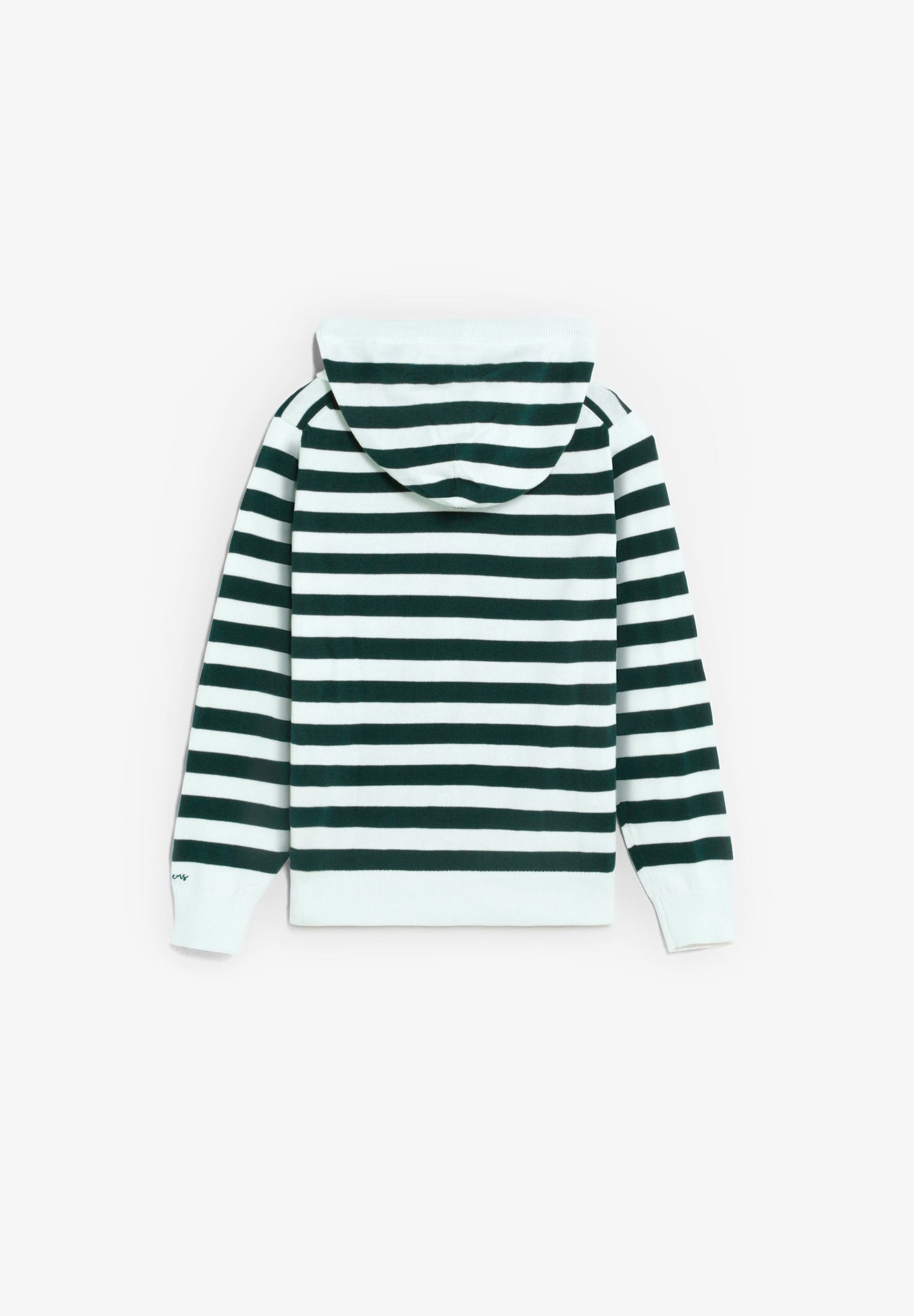 SWEATER COM CAPUZ ÀS RISCAS