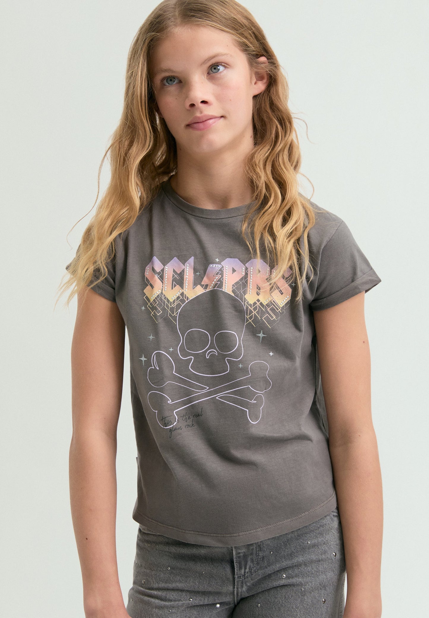 T-SHIRT PADRÃO STRASS