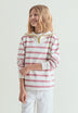 SWEATSHIRT DE GOLA ALTA ÀS RISCAS