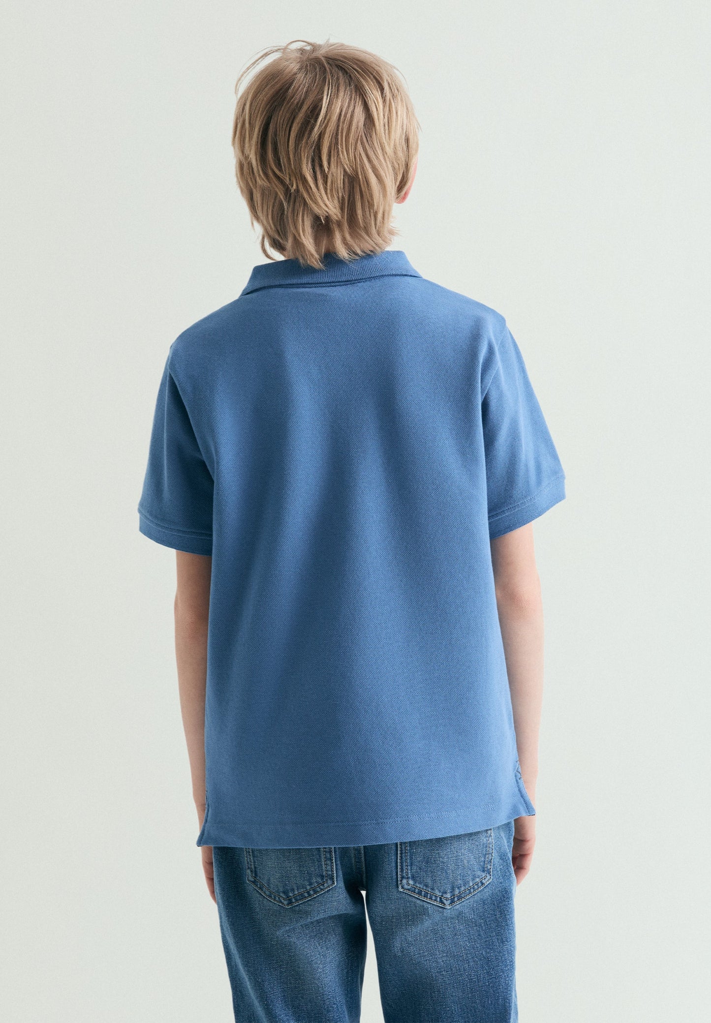 CAMISA POLO BÁSICA COM SKULL