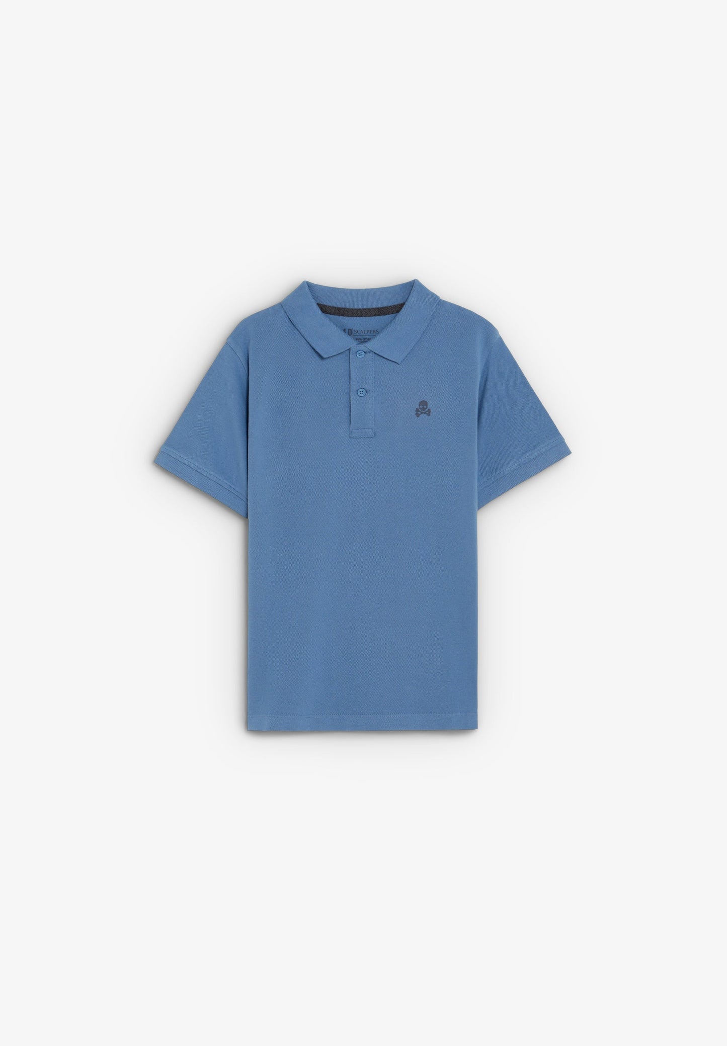 CAMISA POLO BÁSICA COM SKULL