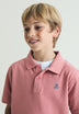 CAMISA POLO BÁSICA COM SKULL