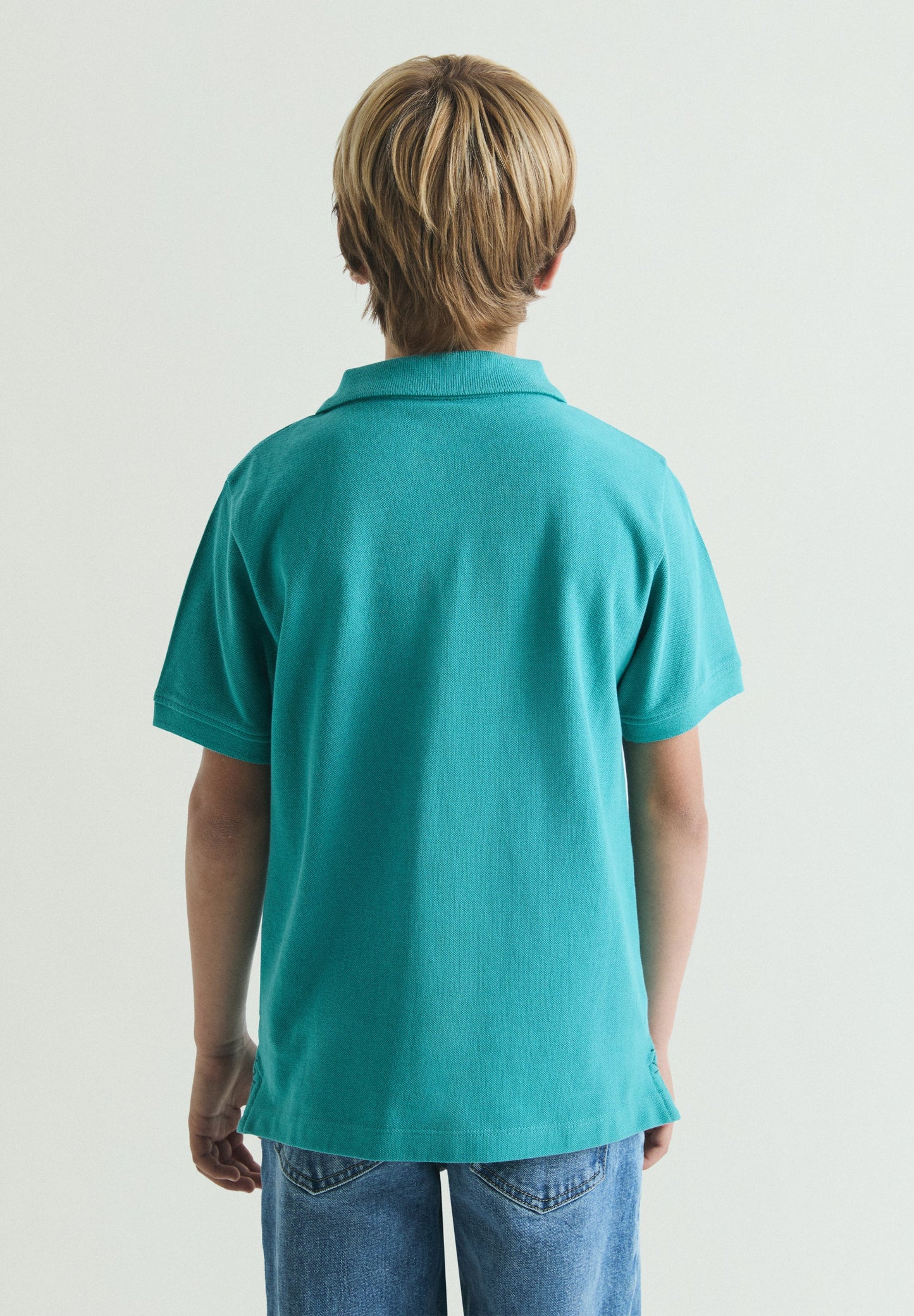 CAMISA POLO BÁSICA COM SKULL