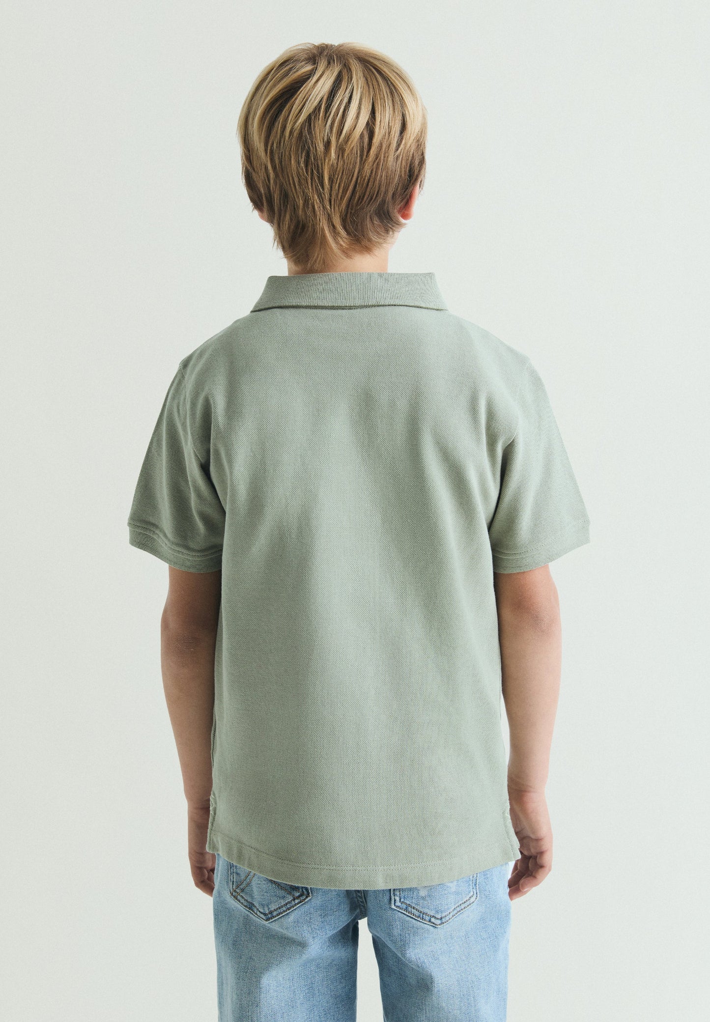 CAMISA POLO BÁSICA COM SKULL