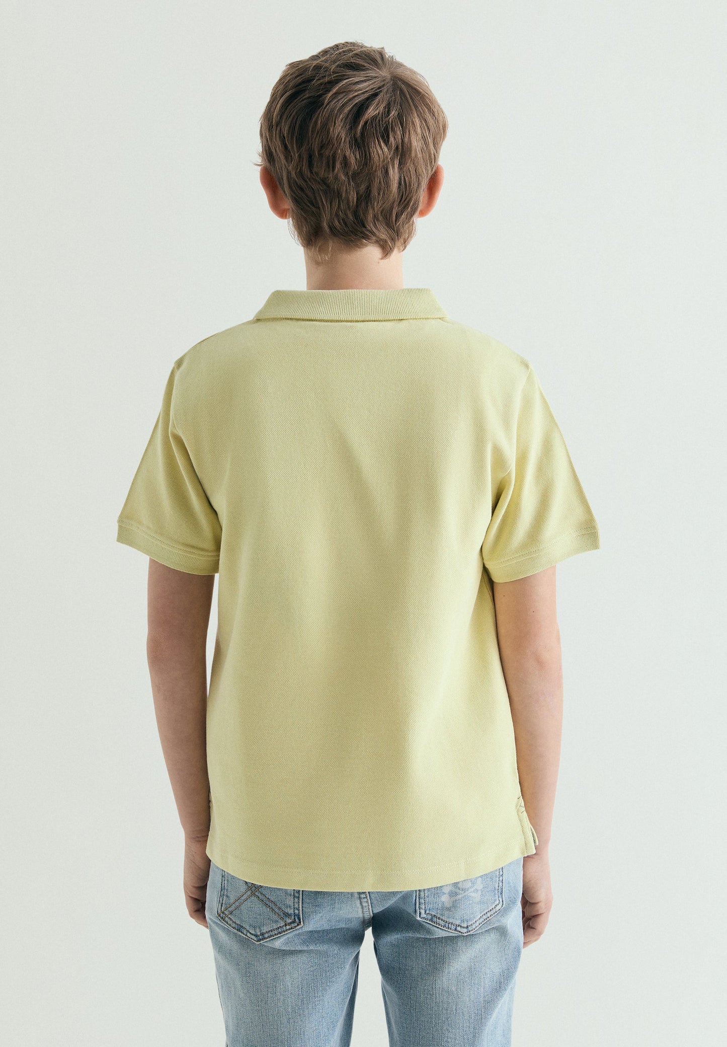 CAMISA POLO BÁSICA COM SKULL