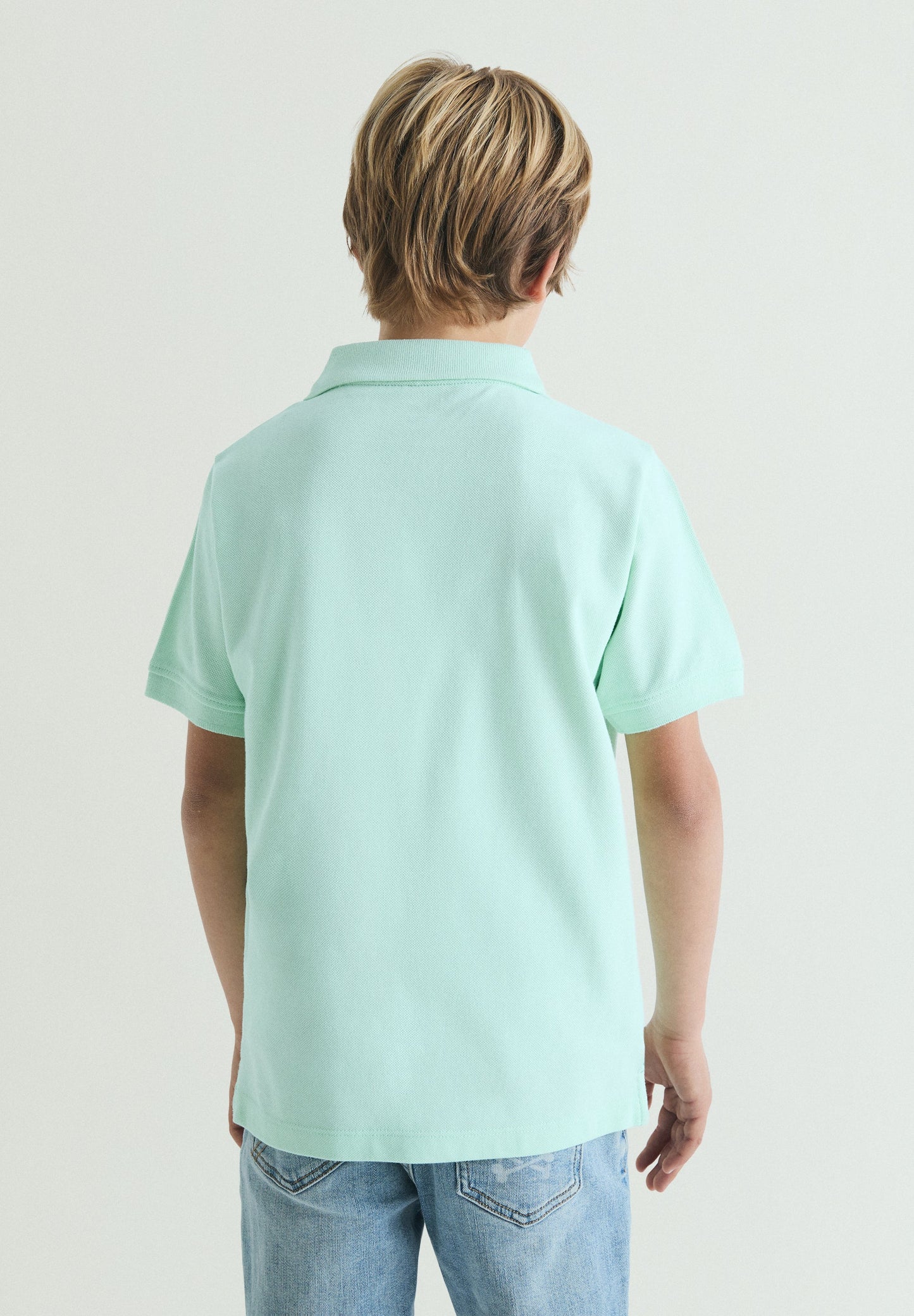 CAMISA POLO BÁSICA COM SKULL