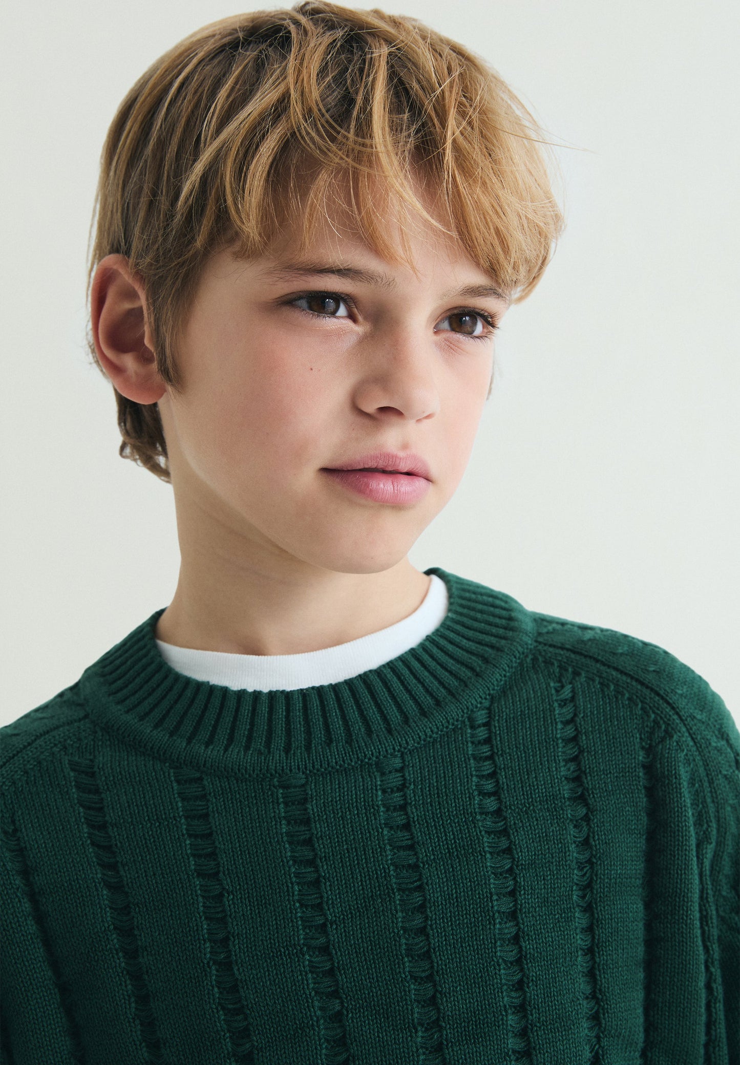 SWEATER DE MALHA COM MANGA RAGLÃ