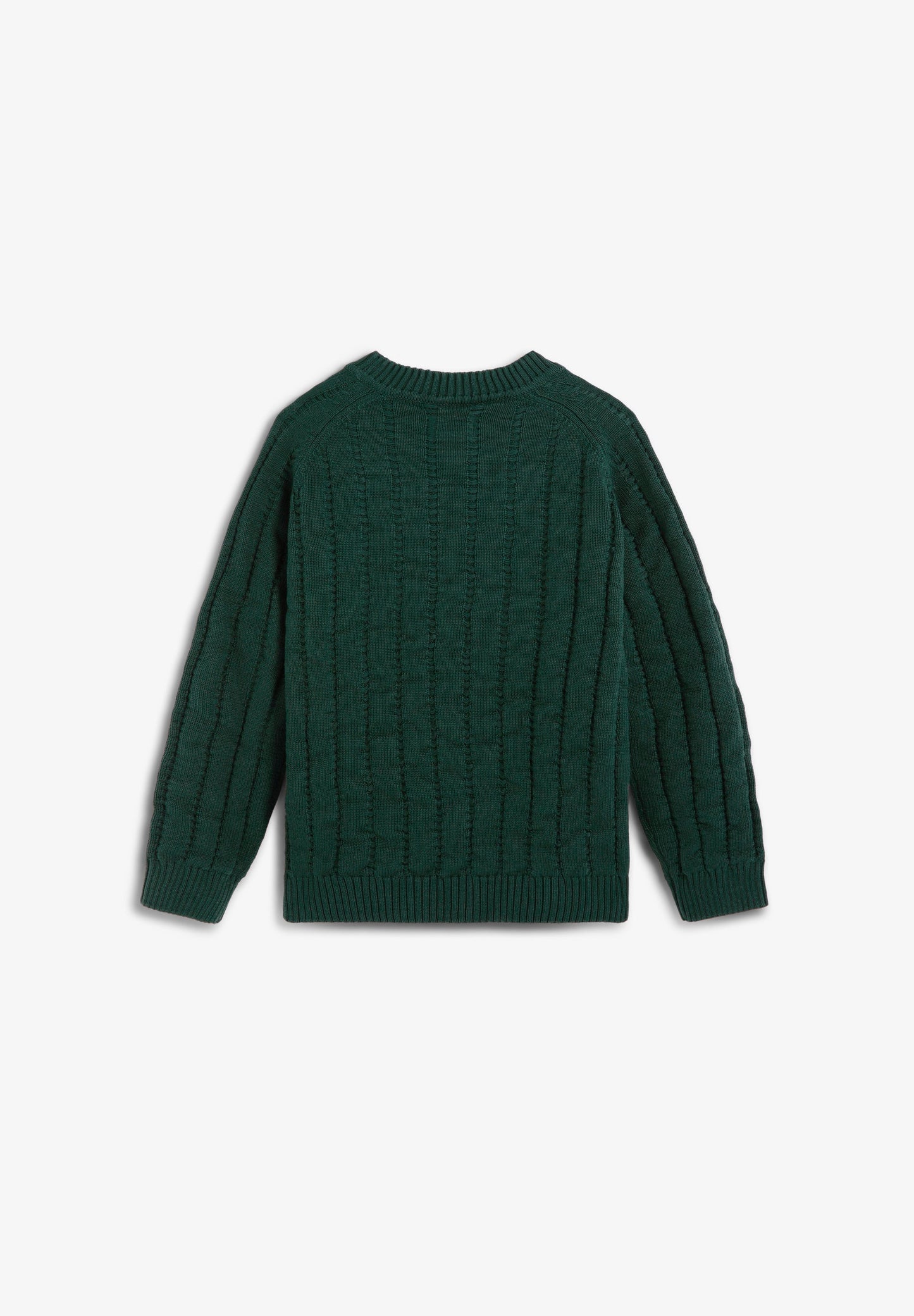 SWEATER DE MALHA COM MANGA RAGLÃ