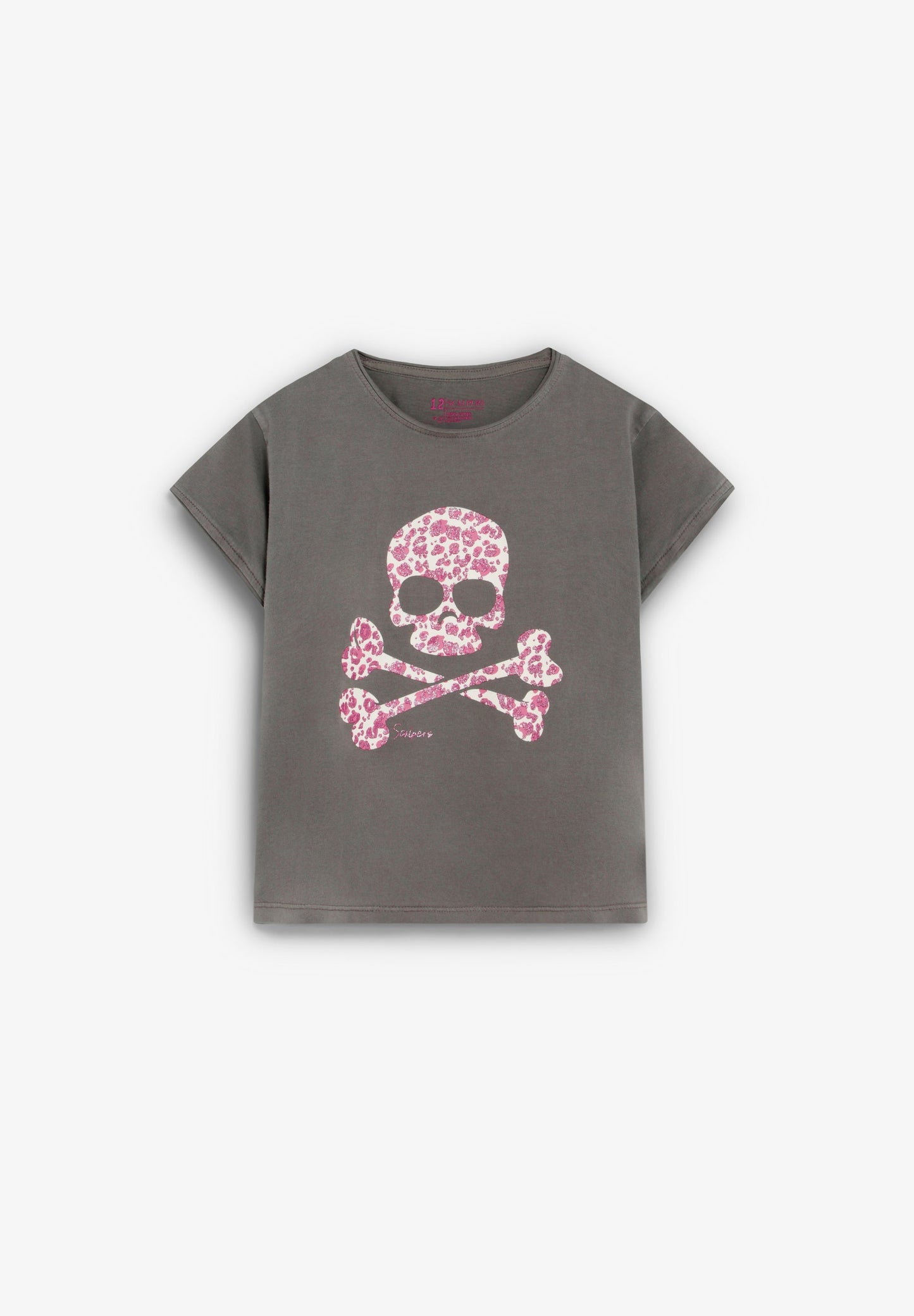 CAMISETA CALAVERA ANIMAL PRINT - Scalpers