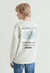 SWEATSHIRT SEM CAPUZ COM PADRÃO