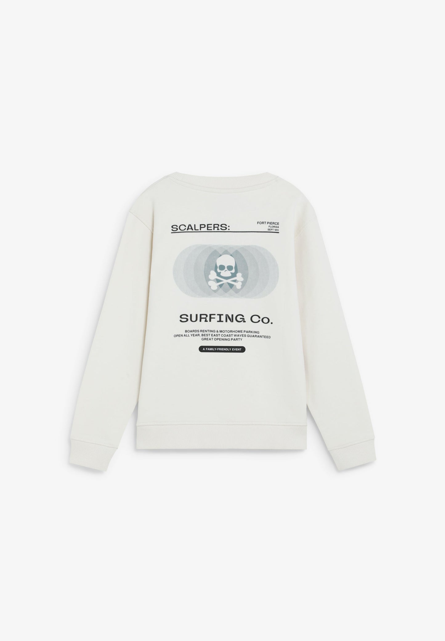 SWEATSHIRT SEM CAPUZ COM PADRÃO