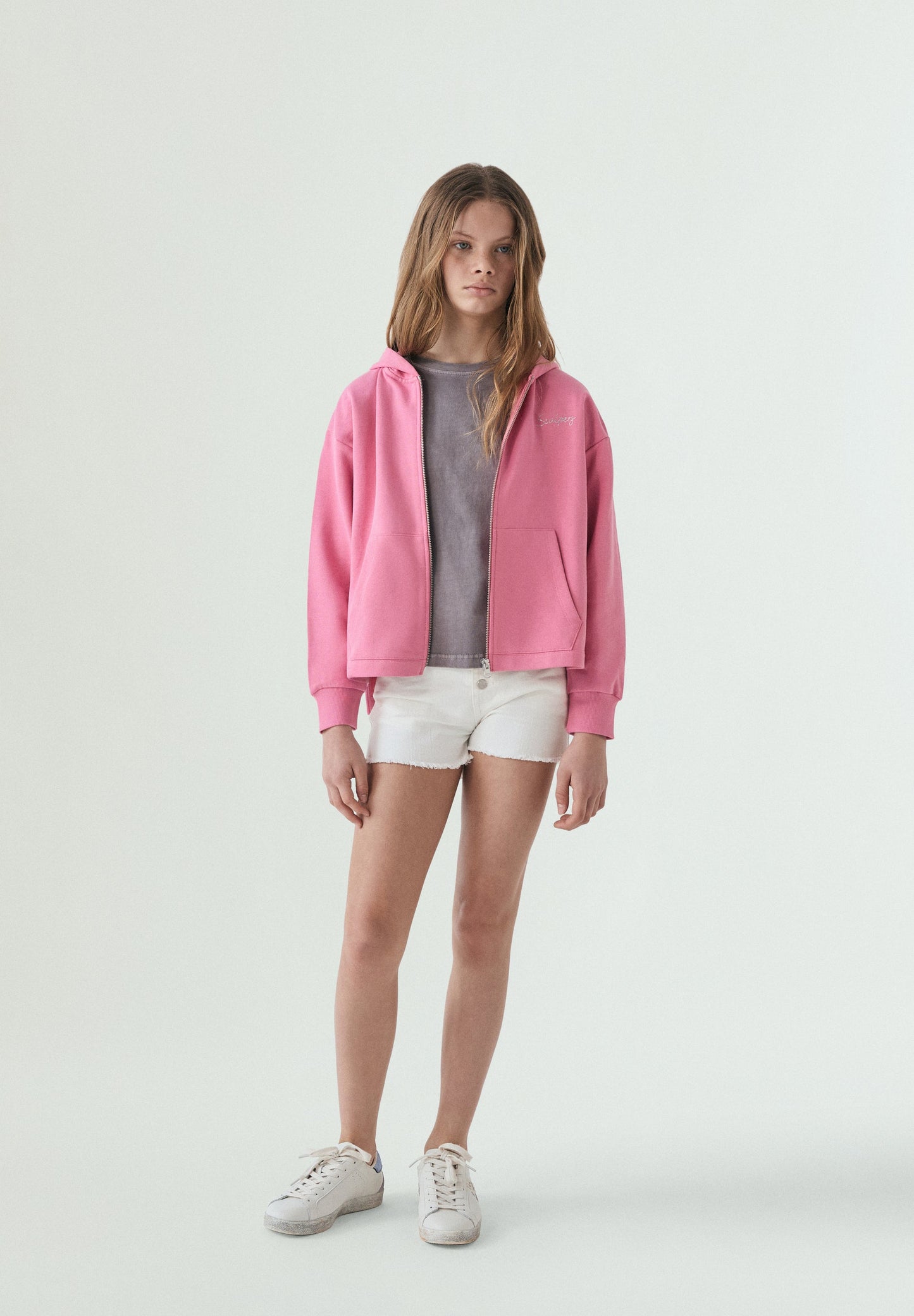 SWEATSHIRT COM CAPUZ E ZIP