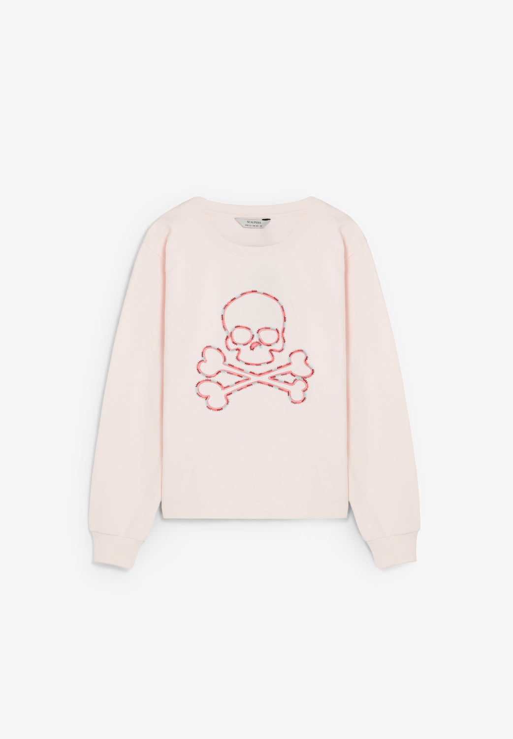 SUDADERA BORDADA CONTRASTE - Scalpers