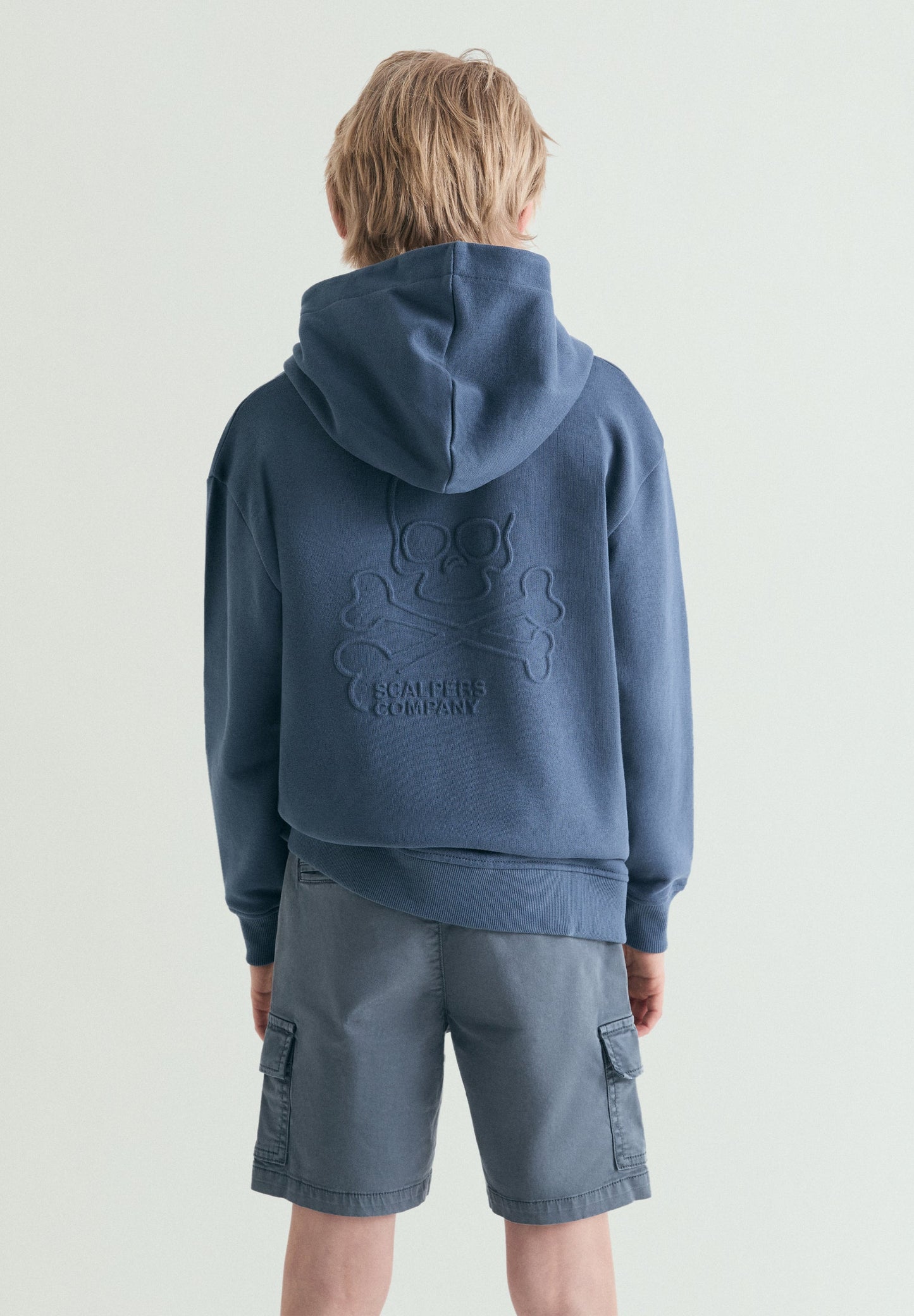 SWEATSHIRT COM CAPUZ E SKULL