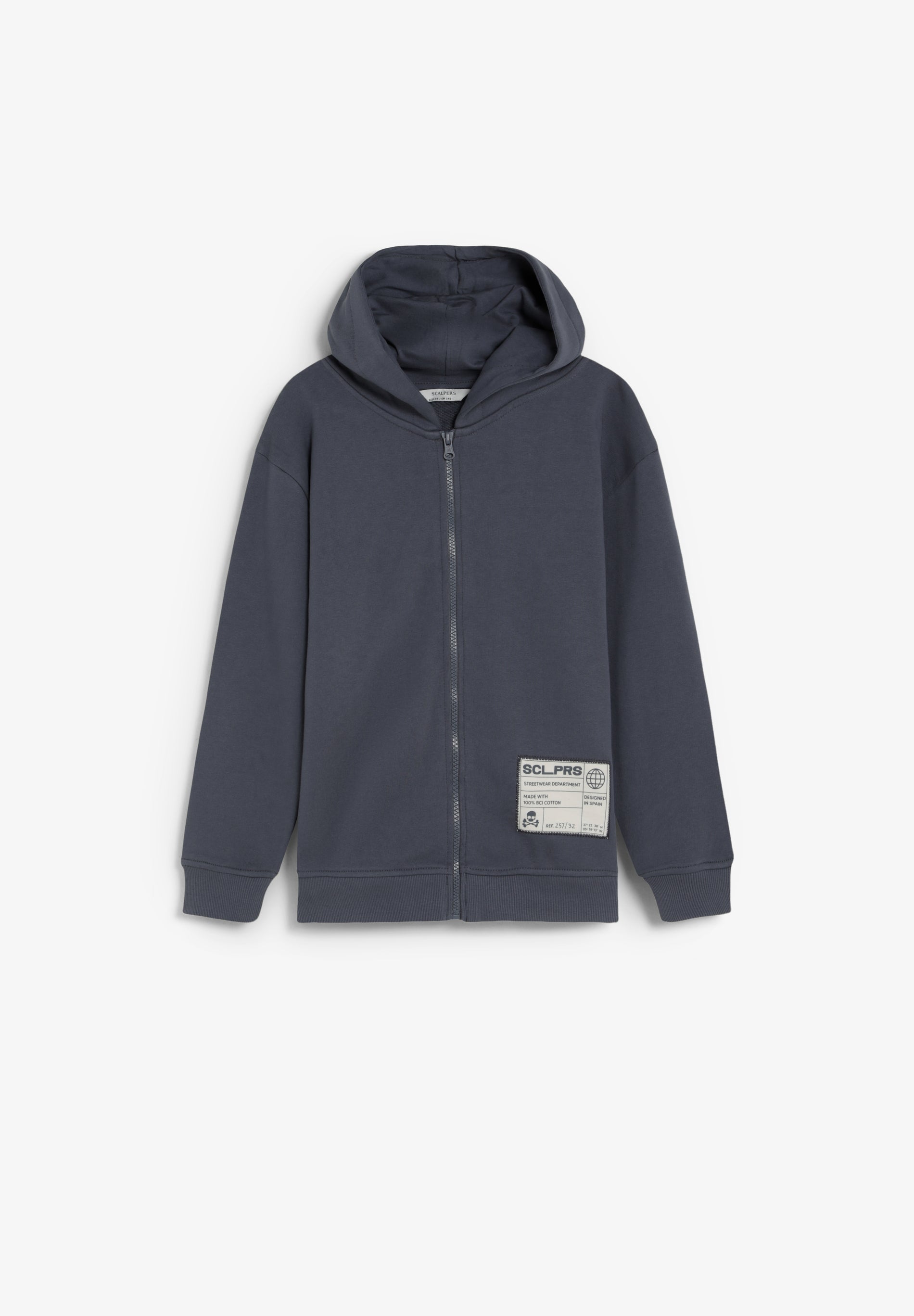 SWEATSHIRT COM CAPUZ E SKULL