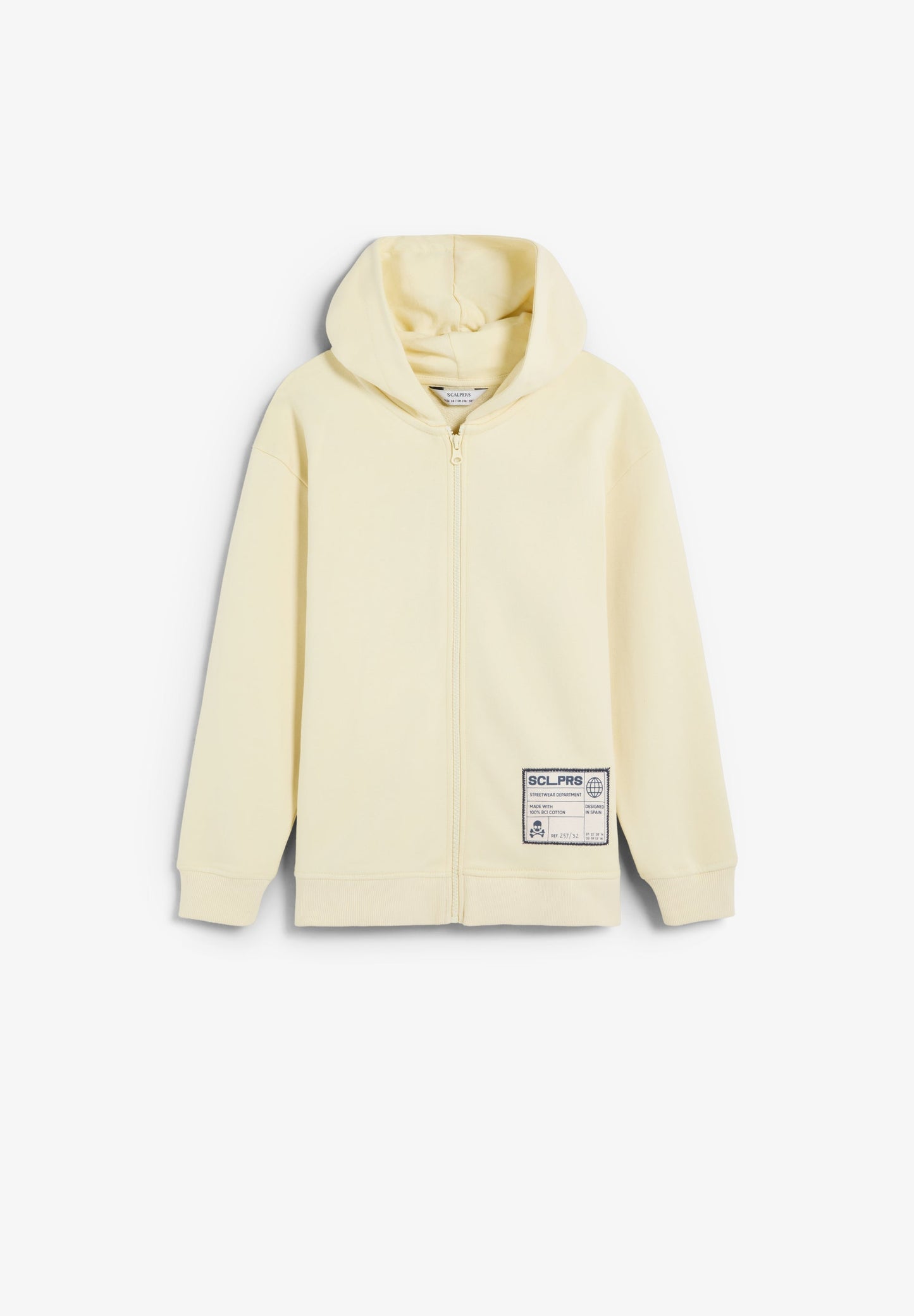 SWEATSHIRT COM CAPUZ E SKULL