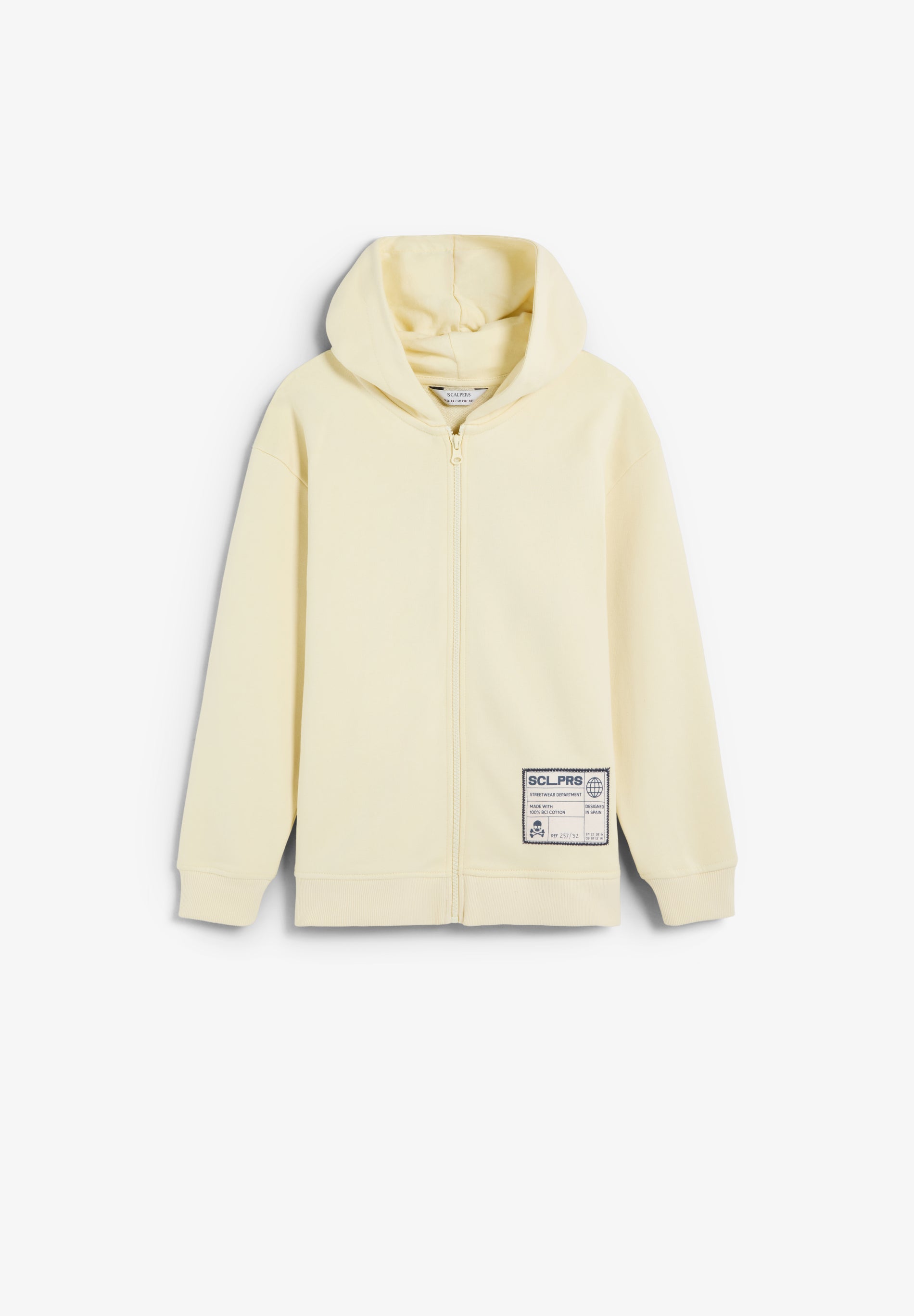 SWEATSHIRT COM CAPUZ E SKULL