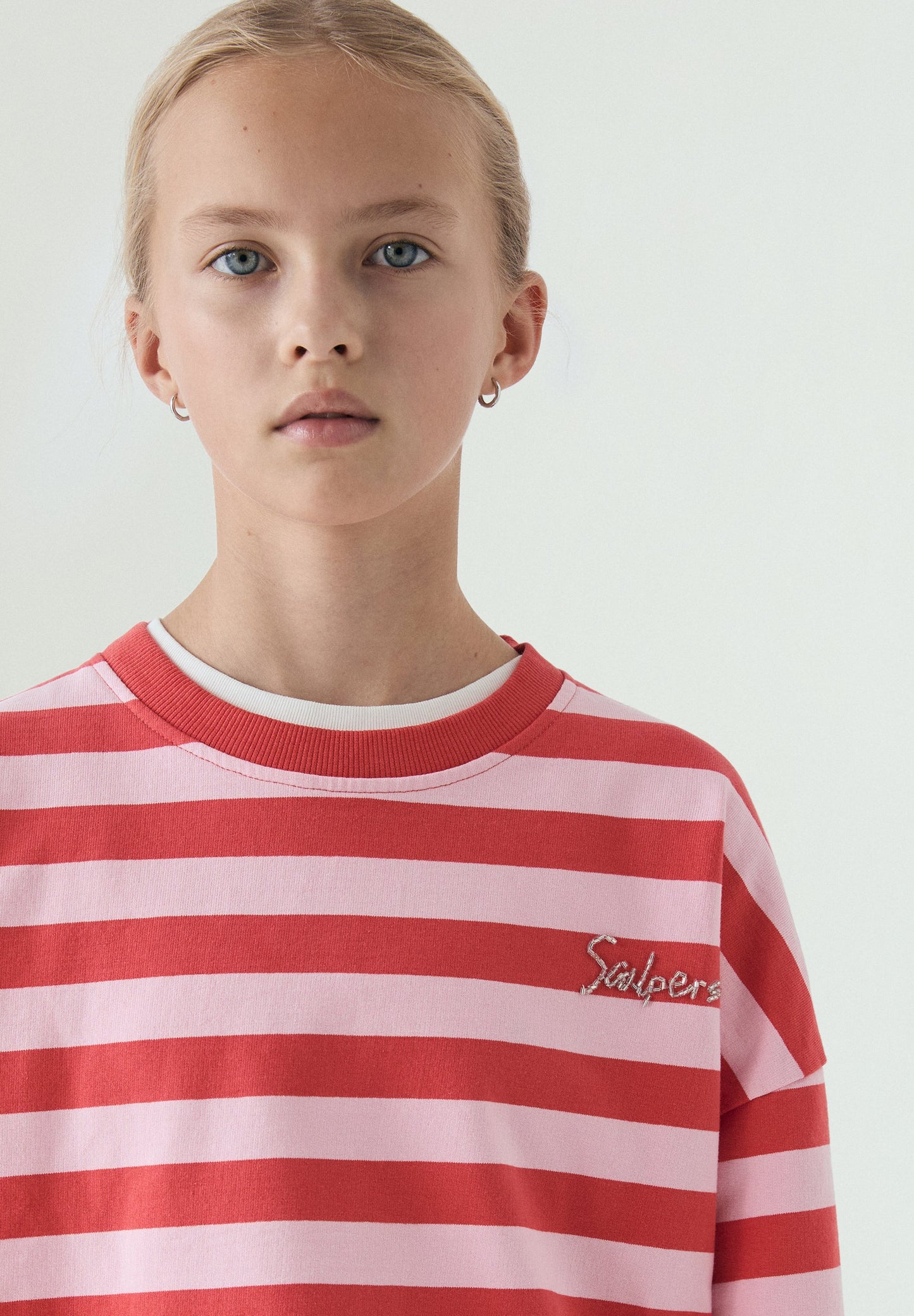 SWEATSHIRT ÀS RISCAS RELAXED