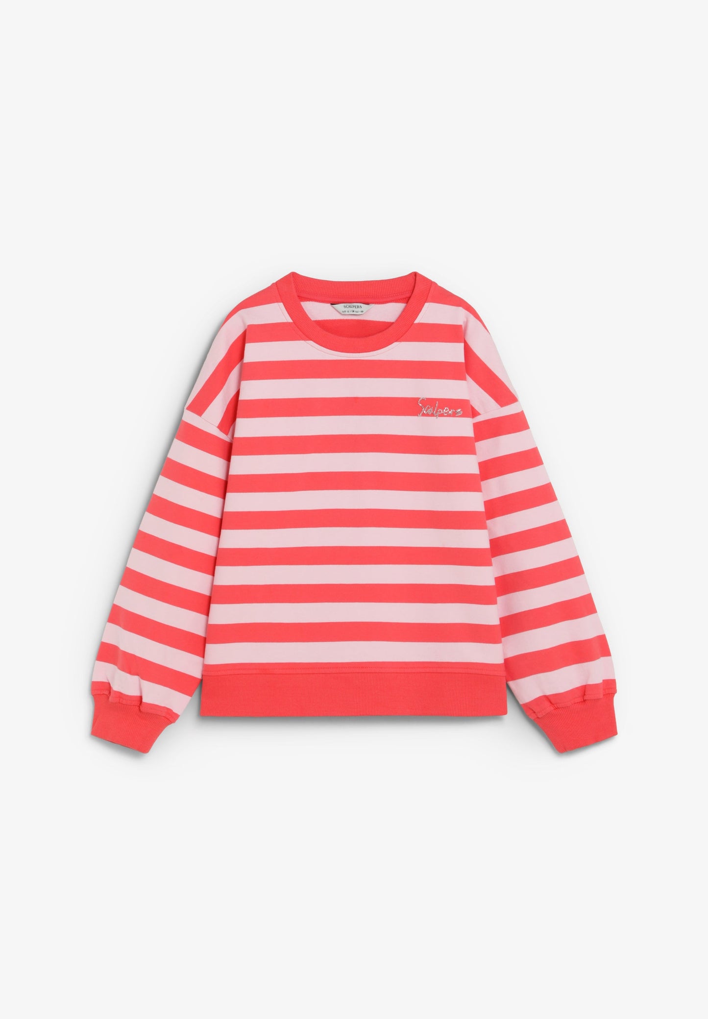 SWEATSHIRT ÀS RISCAS RELAXED