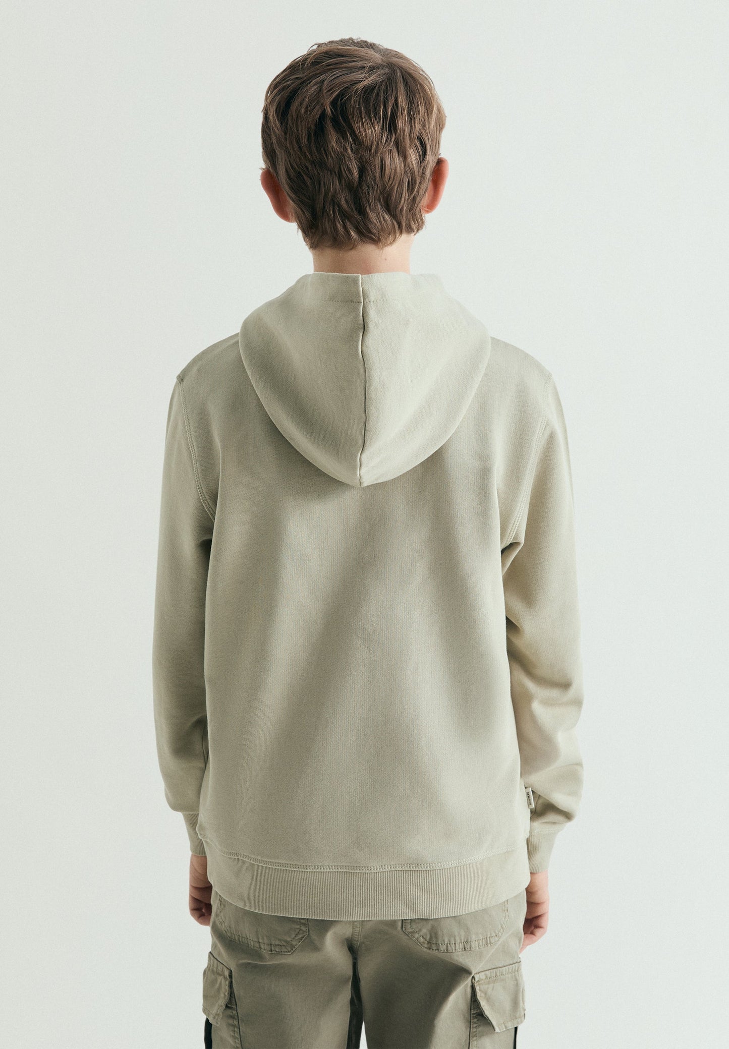 SWEATSHIRT COM CAPUZ E PADRÃO DE SKULL