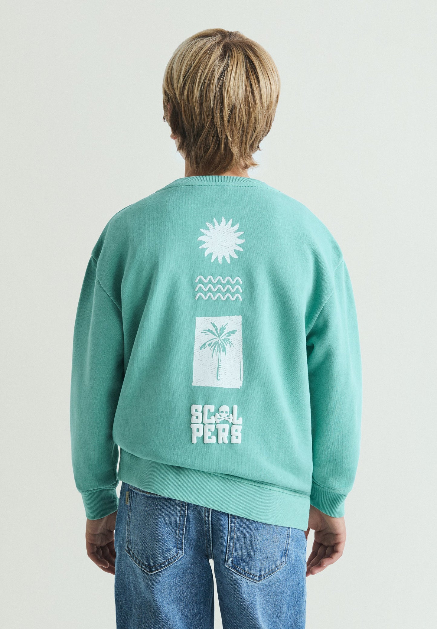 SWEATSHIRT PADRÃO PALMA