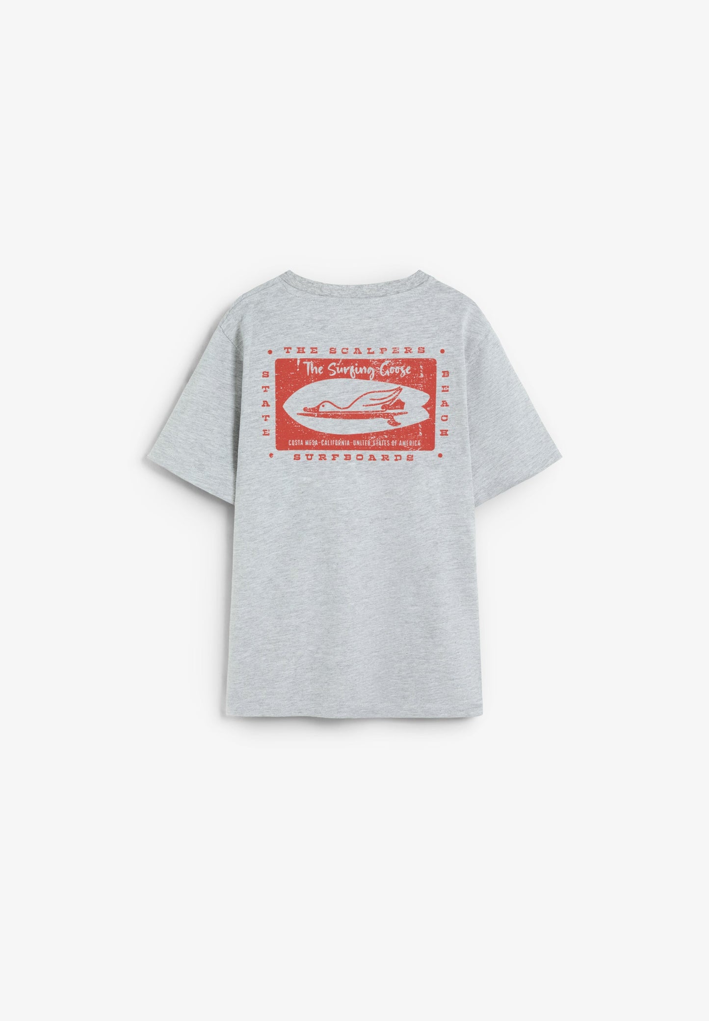 T-SHIRT COM PADRÃO THE SURFING GOOSE