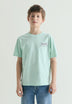 T-SHIRT COM PADRÃO THE SURFING GOOSE