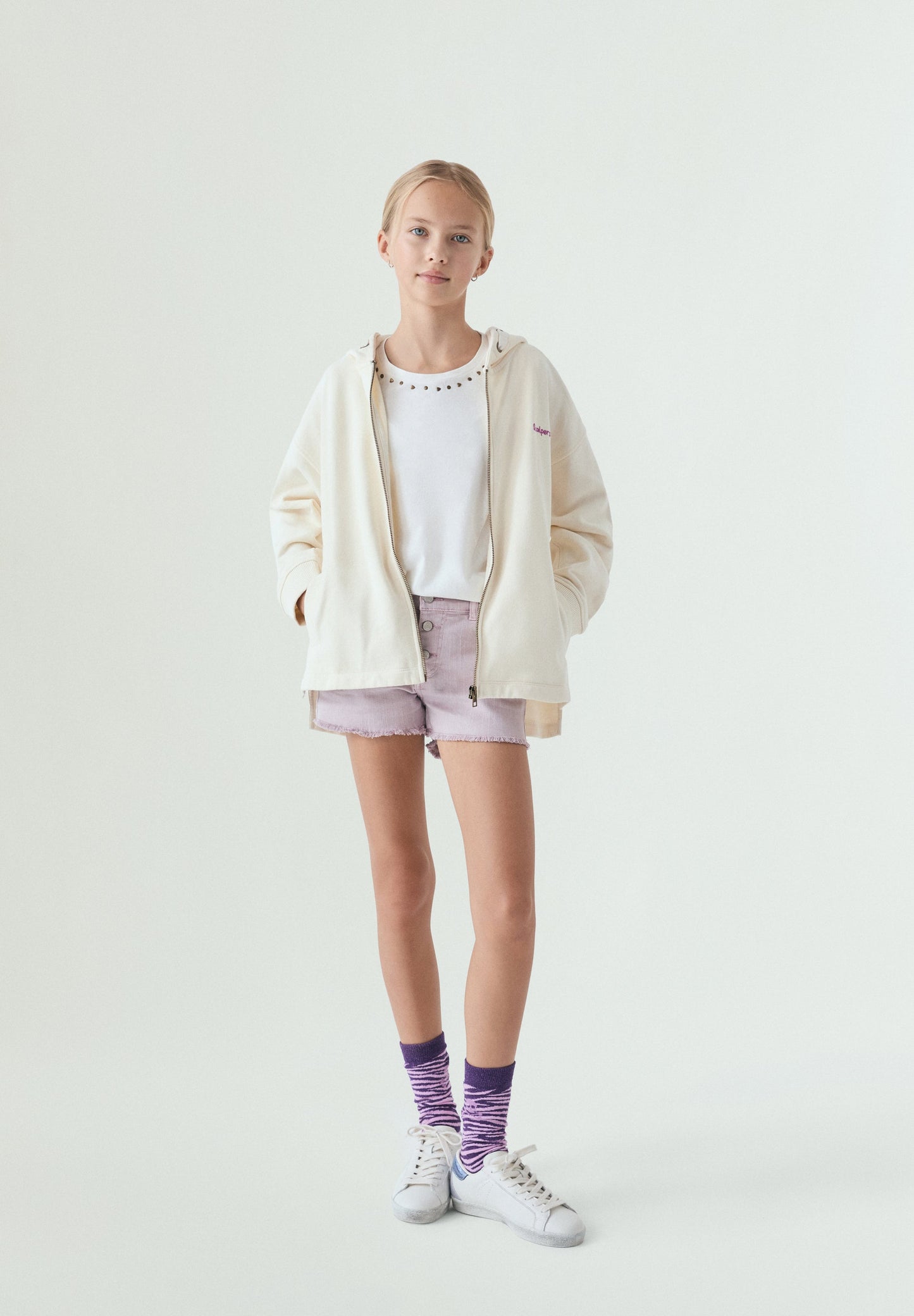 SWEATSHIRT COM CAPUZ E ZIP